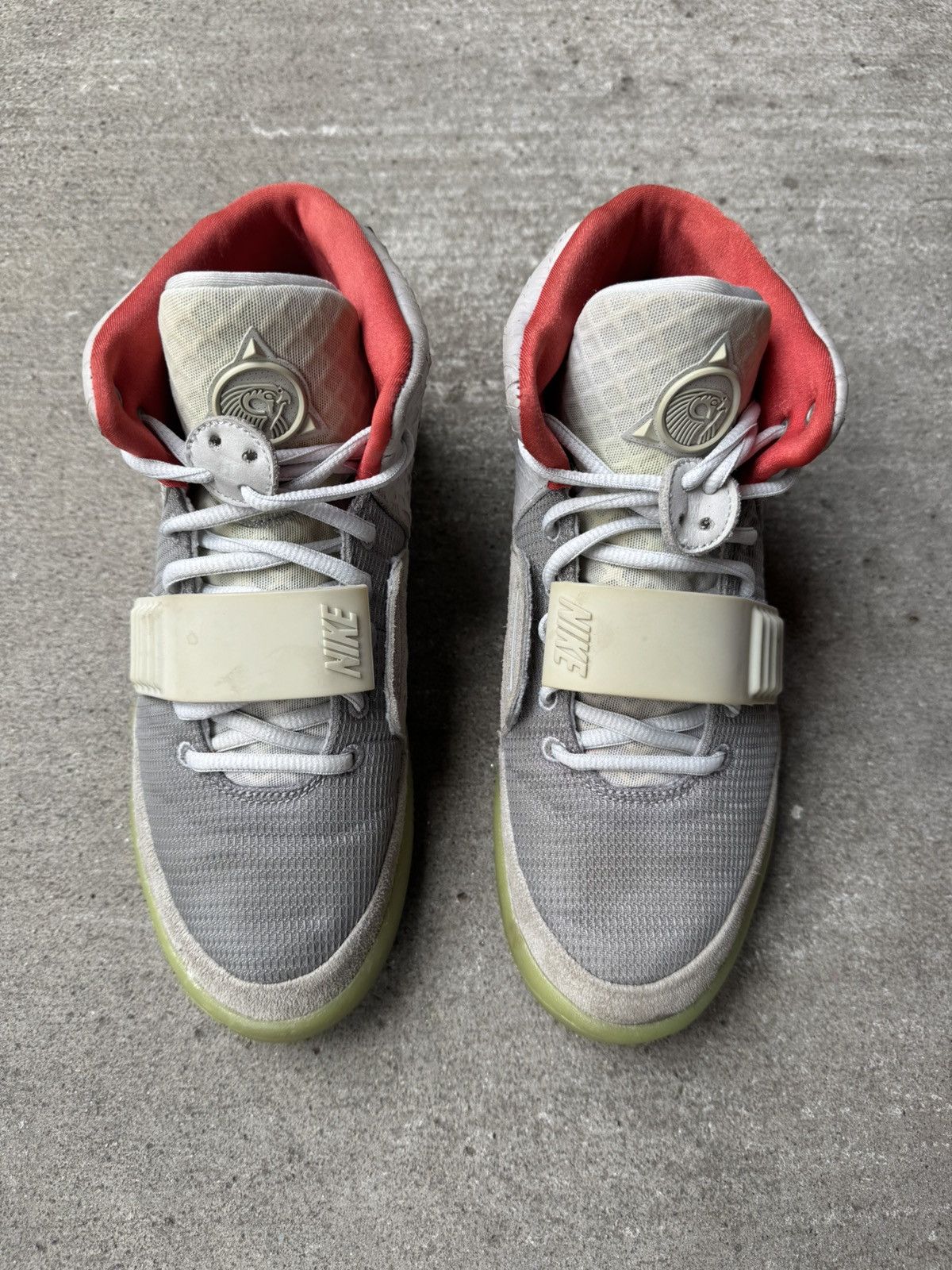 Kanye West Nike Air Yeezy 2012) NIKE AIR YEEZY PURE PLATINUM SIZE KANYE WEST, image size:1200x1600
