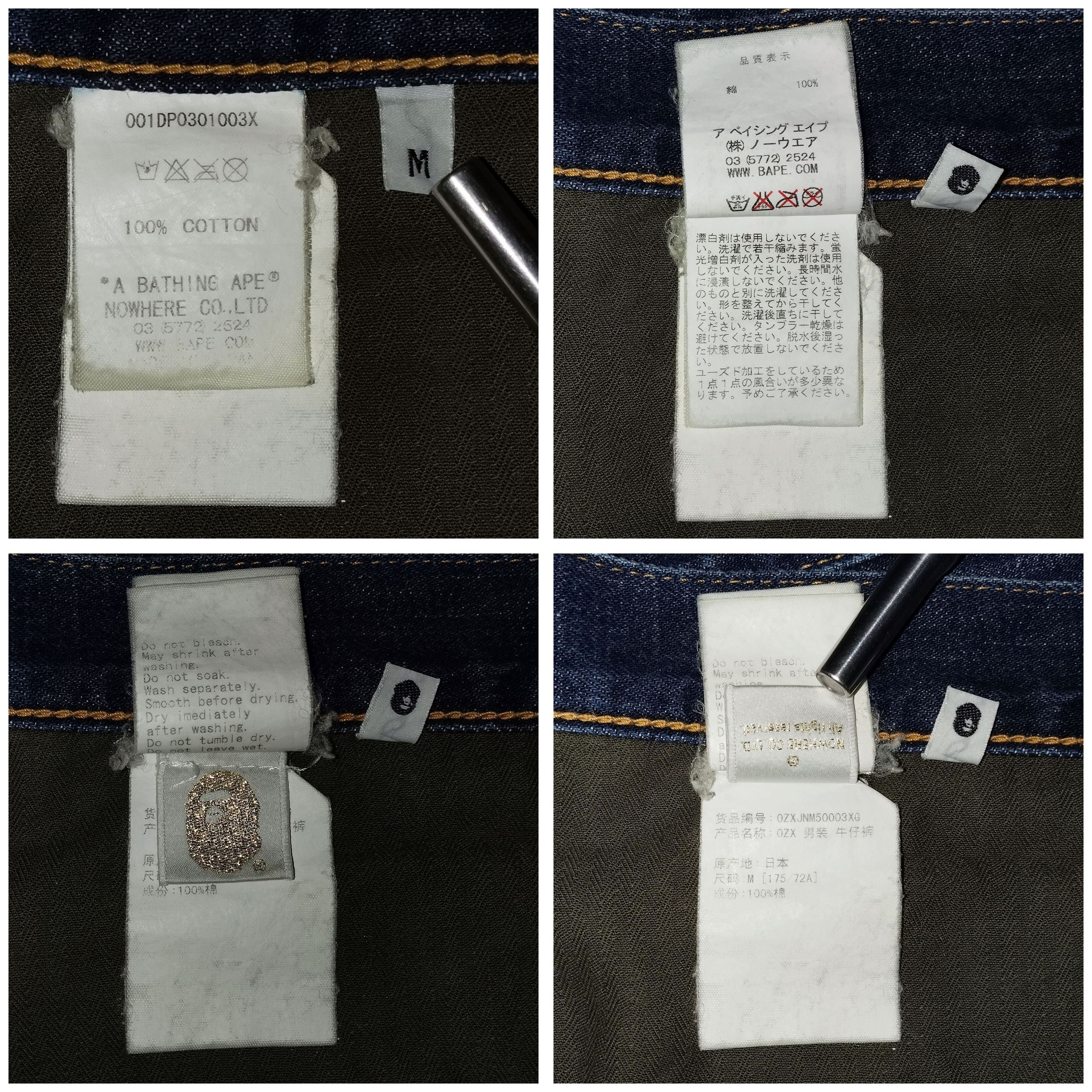 Bape Bape Carpenter Denim Jeans Size US 34 / EU 50 - 7 Thumbnail
