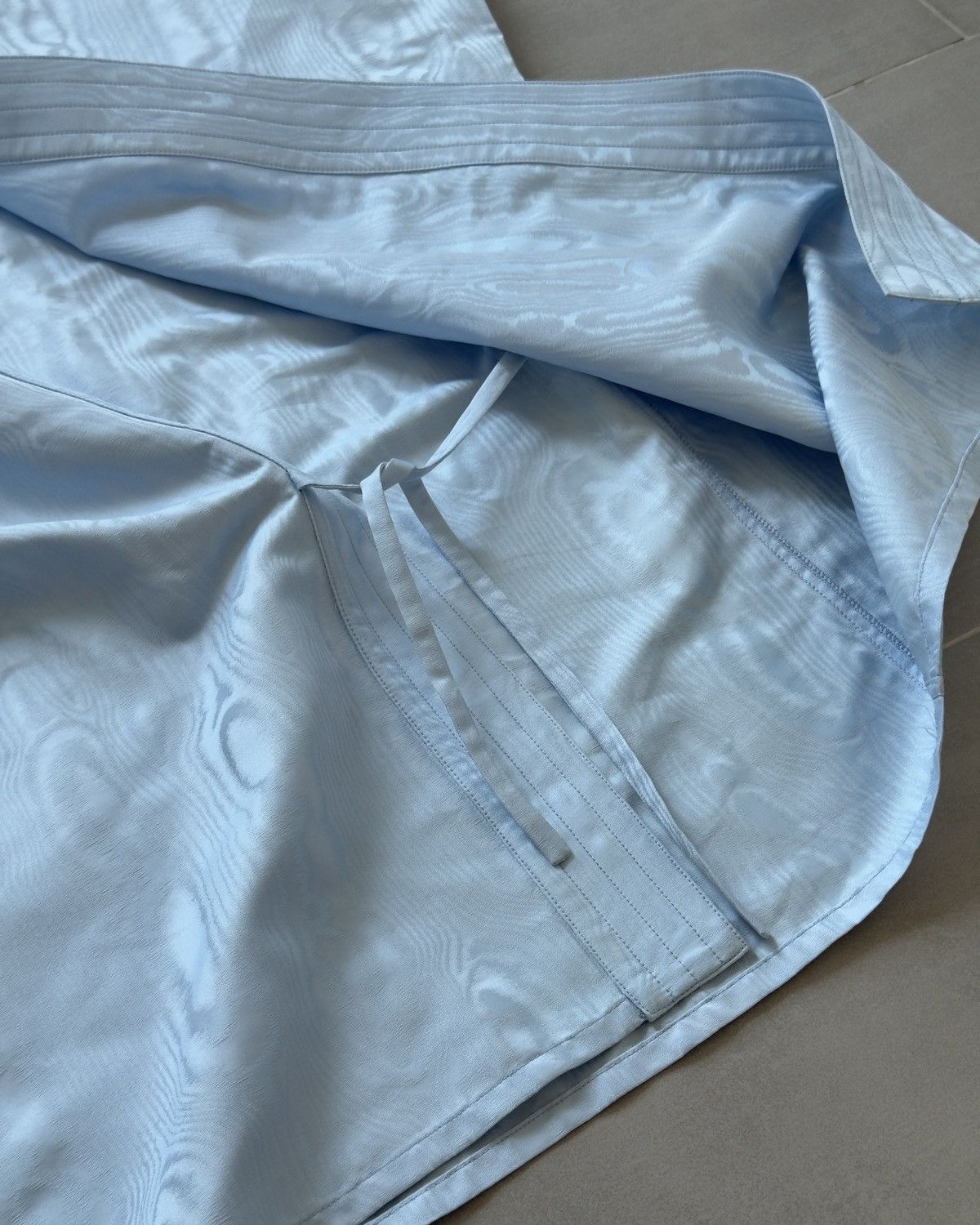 Maison Margiela Madison Margiela Baby Blue Kimono Style Shirt Size US M / EU 48-50 / 2 - 6 Thumbnail