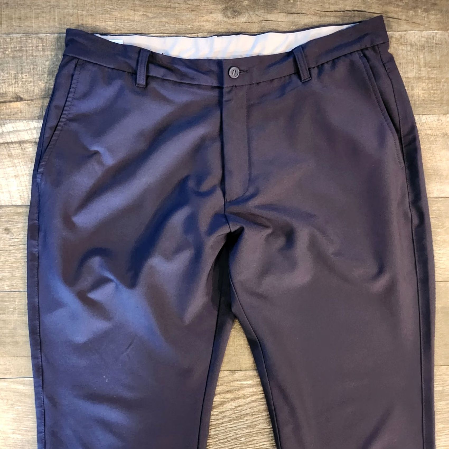Footjoy FootJoy Tempo Series Golf Pants Mens 38x32 Navy Blue Stretch Performance Shirt? Size US 38 / EU 54 - 3 Thumbnail