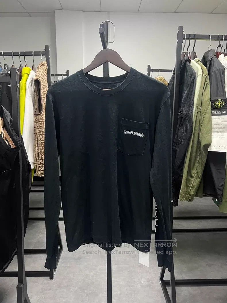 Chrome Hearts CHROME HEARTS Size M Black long-sleeve T-shirt Size US M / EU 48-50 / 2 - 1 Thumbnail