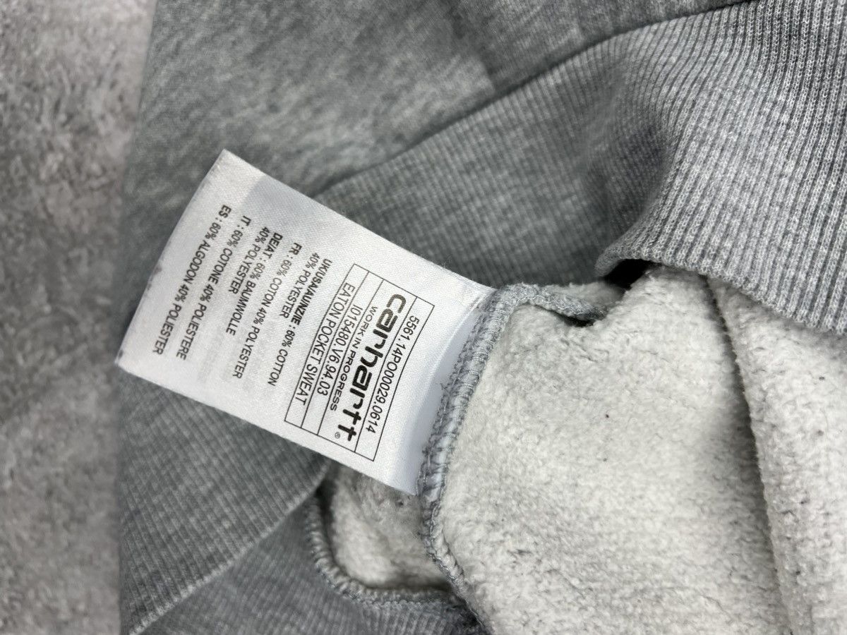 Carhartt Carhartt Grey Sweatshirt Mens Size US S / EU 44-46 / 1 - 8 Thumbnail