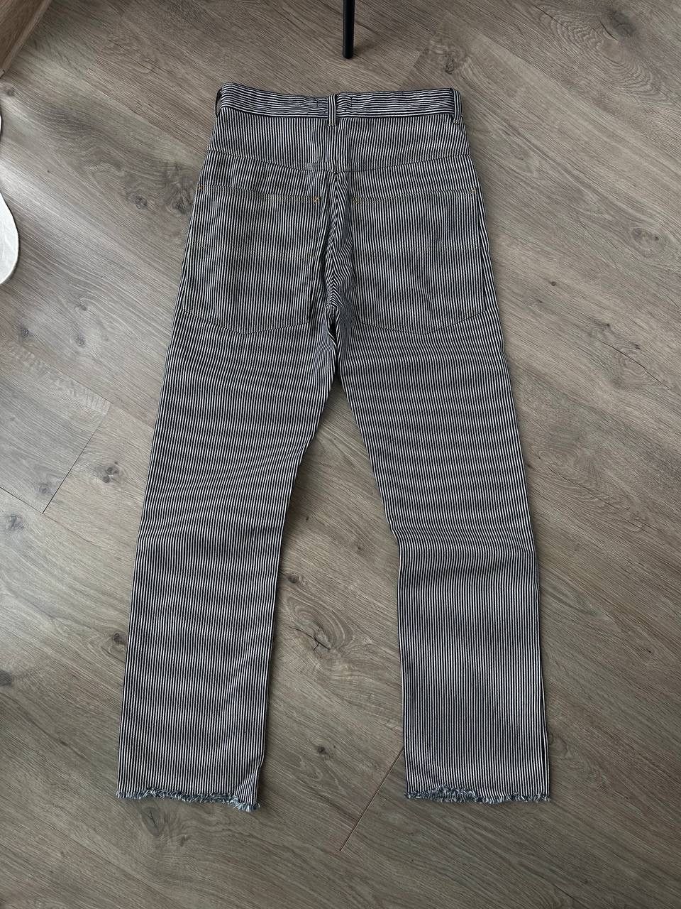 Isabel Marant × Japanese Brand × Vintage Vintage Isabel Marant High Waist Striped Trousers Button Fly Size 24" / US 00 / IT 34 - 16 Thumbnail