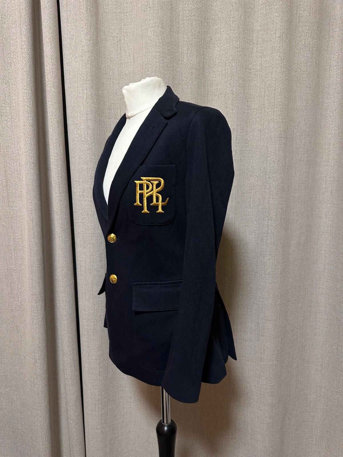 Polo Ralph Lauren Polo Ralph Lauren Bullion Double Knit Jacquard Blazer Sz 4 Size S / US 4 / IT 40 - 5 Thumbnail