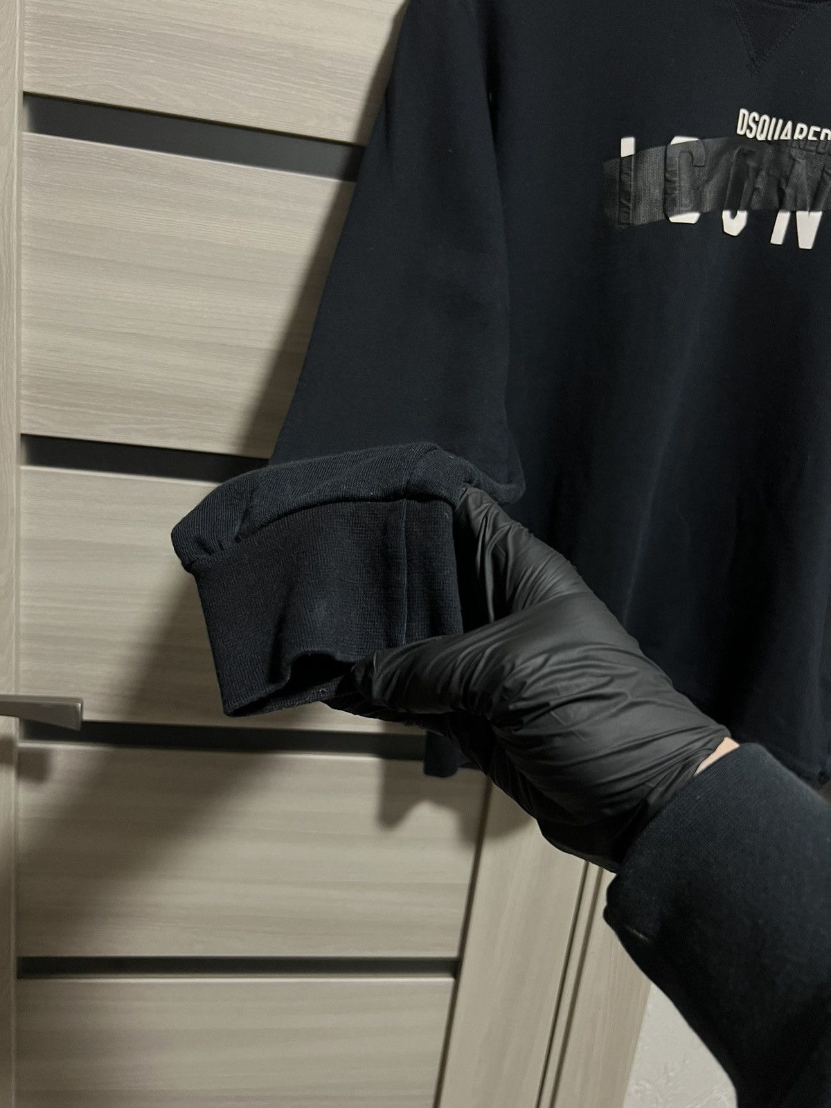 Dsquared2 Dsquared2 ICON Sweatshirt Luxury Made in Italy Black M Size Size US M / EU 48-50 / 2 - 14 Thumbnail