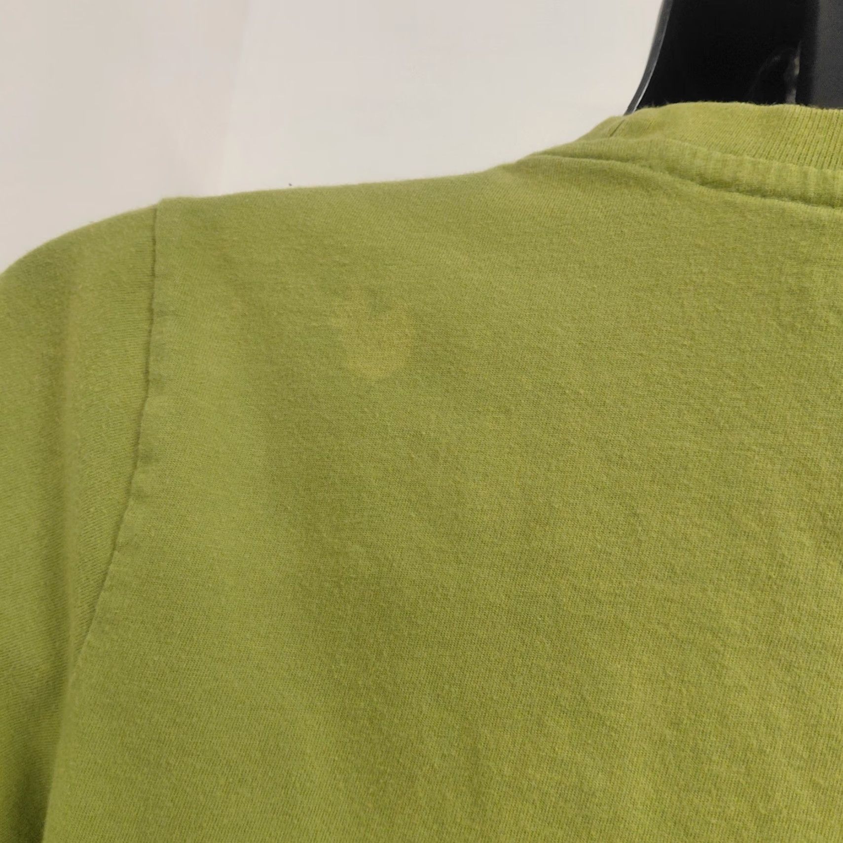 Vintage Aéropostale T-Shirt Men's Size Medium Neon Green Embroidered Logo Graphic Crew Neck Solid Green Short Sleeve Size US M / EU 48-50 / 2 - 7 Thumbnail