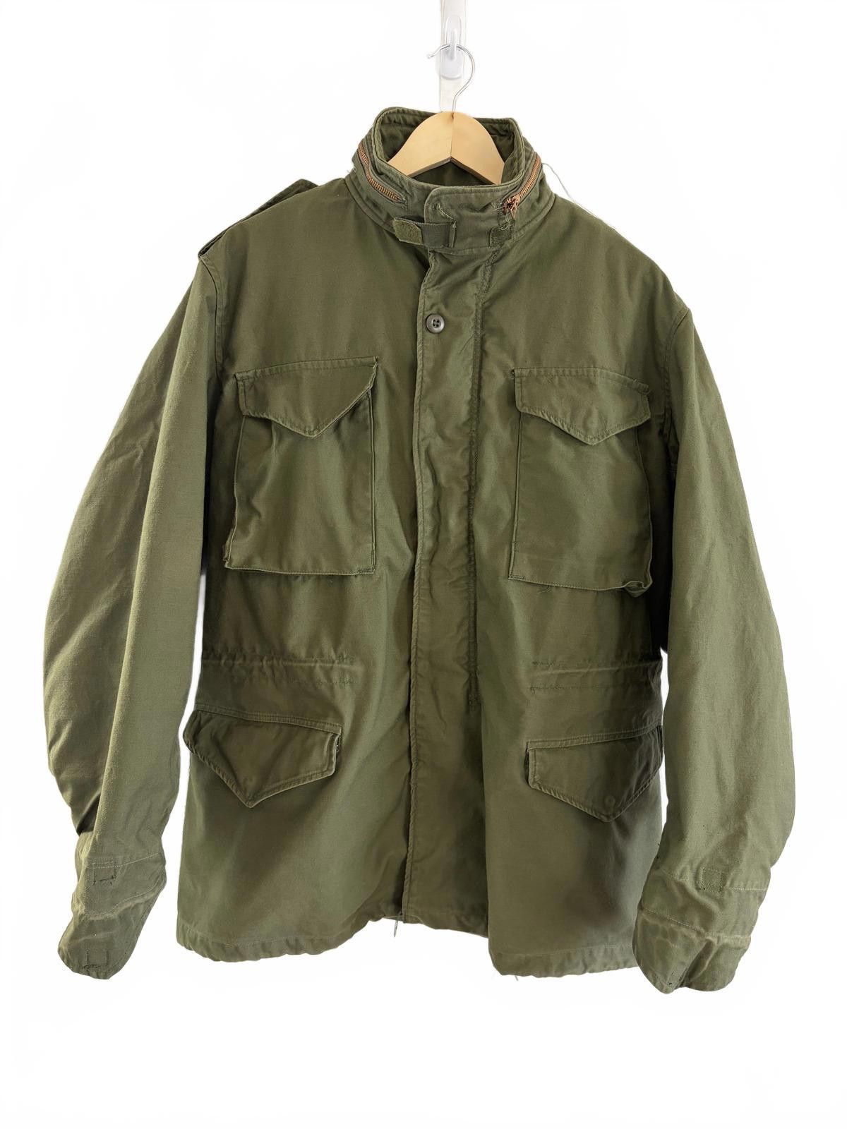 Alpha Industries RARE Vintage 70s Military Utility Field Cargo Jacket Size US M / EU 48-50 / 2 - 1 Thumbnail