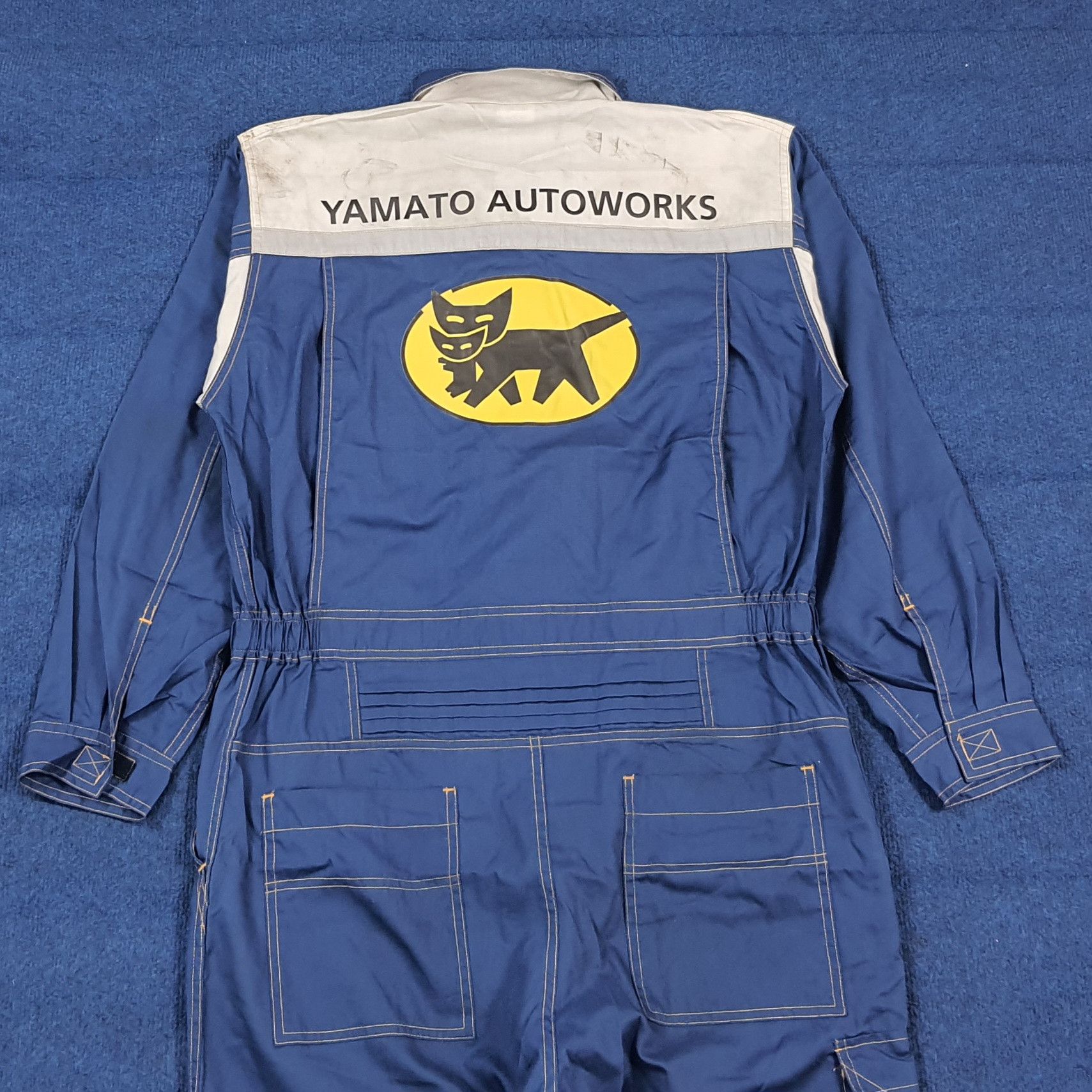 Japanese Brand Vintage Yamato Transport Japan Workwear Coverall C300N3 Size US M / EU 48-50 / 2 - 1 Thumbnail