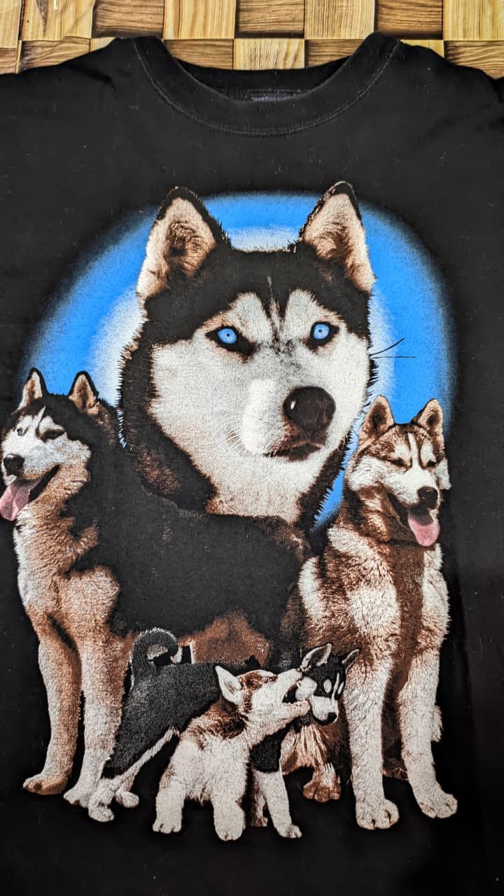 Other VINTAGE INK COLLECTION HUSKY DOG LOVERS Size US L / EU 52-54 / 3 - 2 Thumbnail