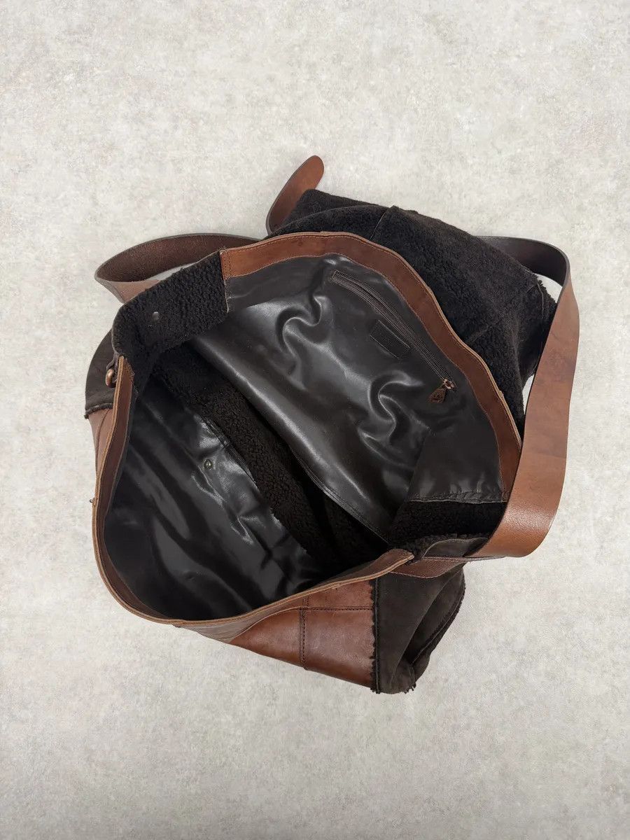 Dolce & Gabbana 2000s Dolce & Gabbana Brown Premium Leather Bag Size ONE SIZE - 5 Thumbnail