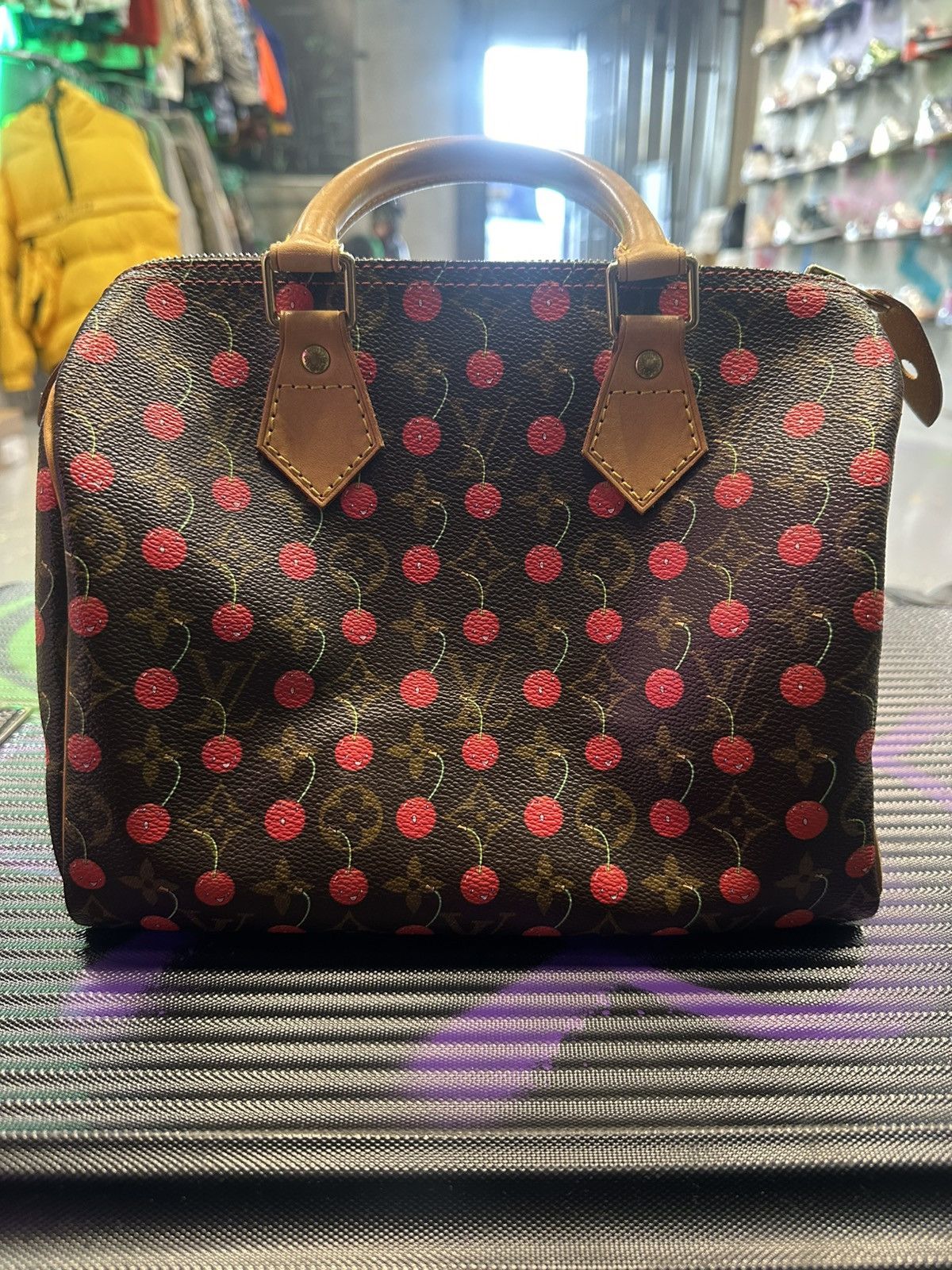 Louis Vuitton × Takashi Murakami Louis Vuitton Cherry Speedy 25 handbag Size ONE SIZE - 2 Thumbnail