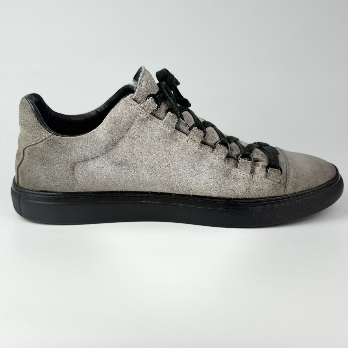 Balenciaga Balenciaga Arena Suede Grey Low Size US 11 / EU 44 - 6 Thumbnail