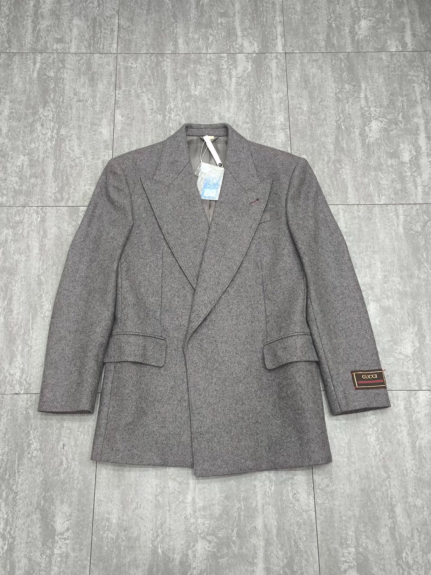 Gucci Gucci Formal Wool Gray Suit 40r Men Size 40R - 1 Thumbnail