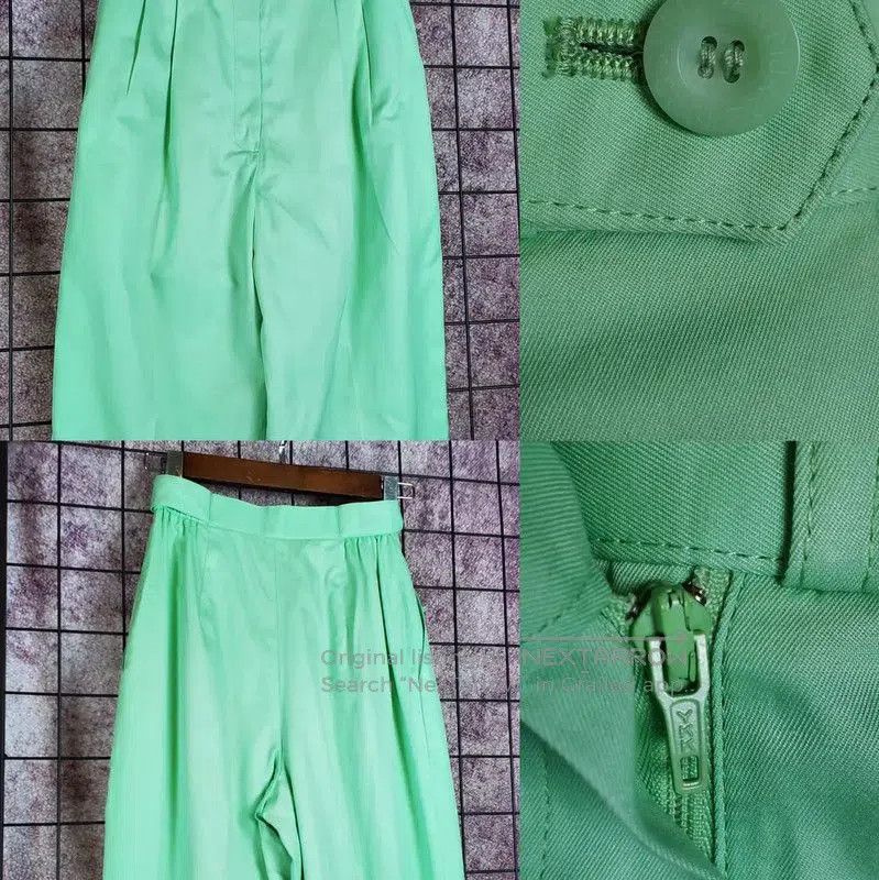 Dior Dior Mint Green Casual Pants for Women . Size 23" - 2 Thumbnail