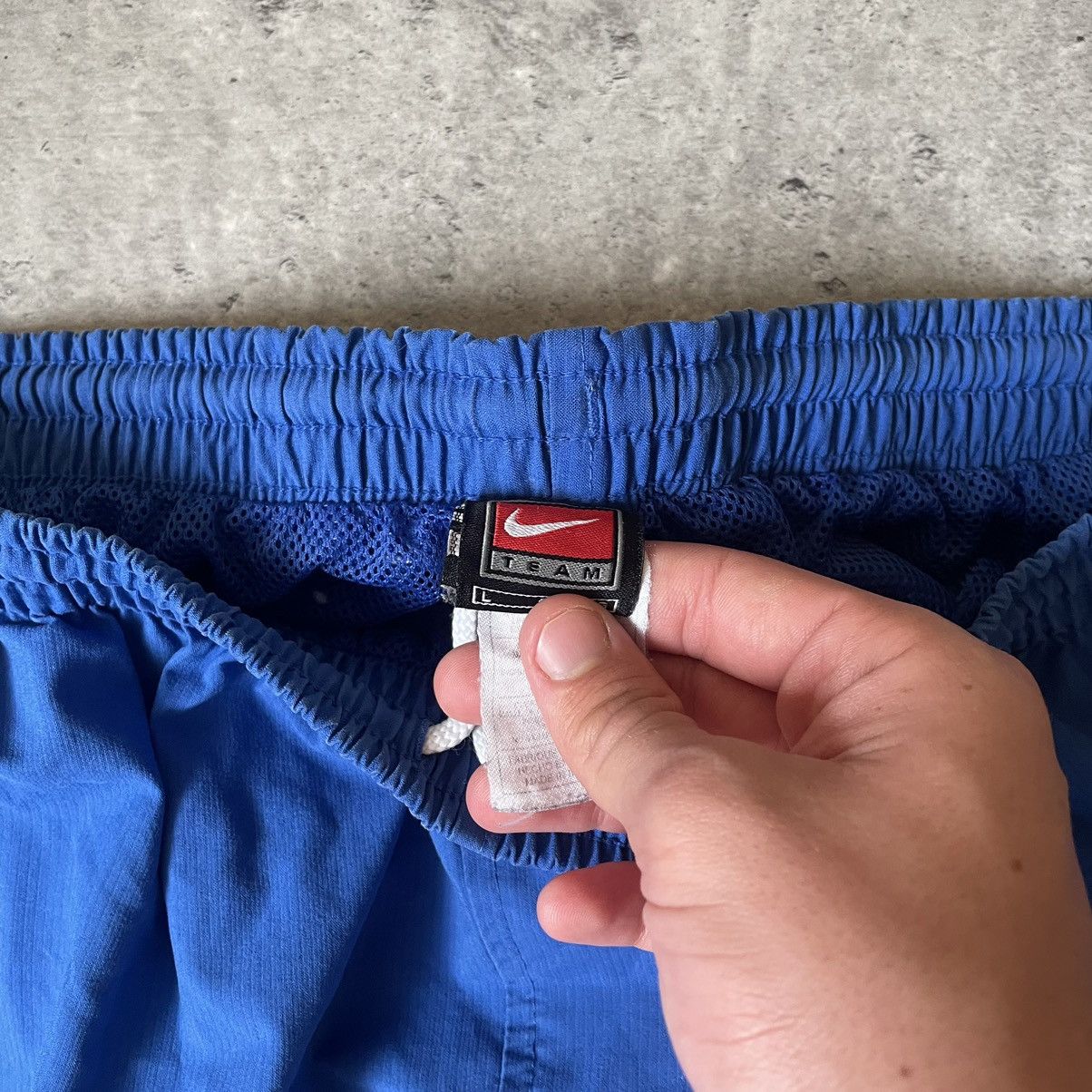 Nike × Nike ACG × Vintage Vintage 90s Nike Team Nylon Track Pants Size US 33 - 5 Thumbnail