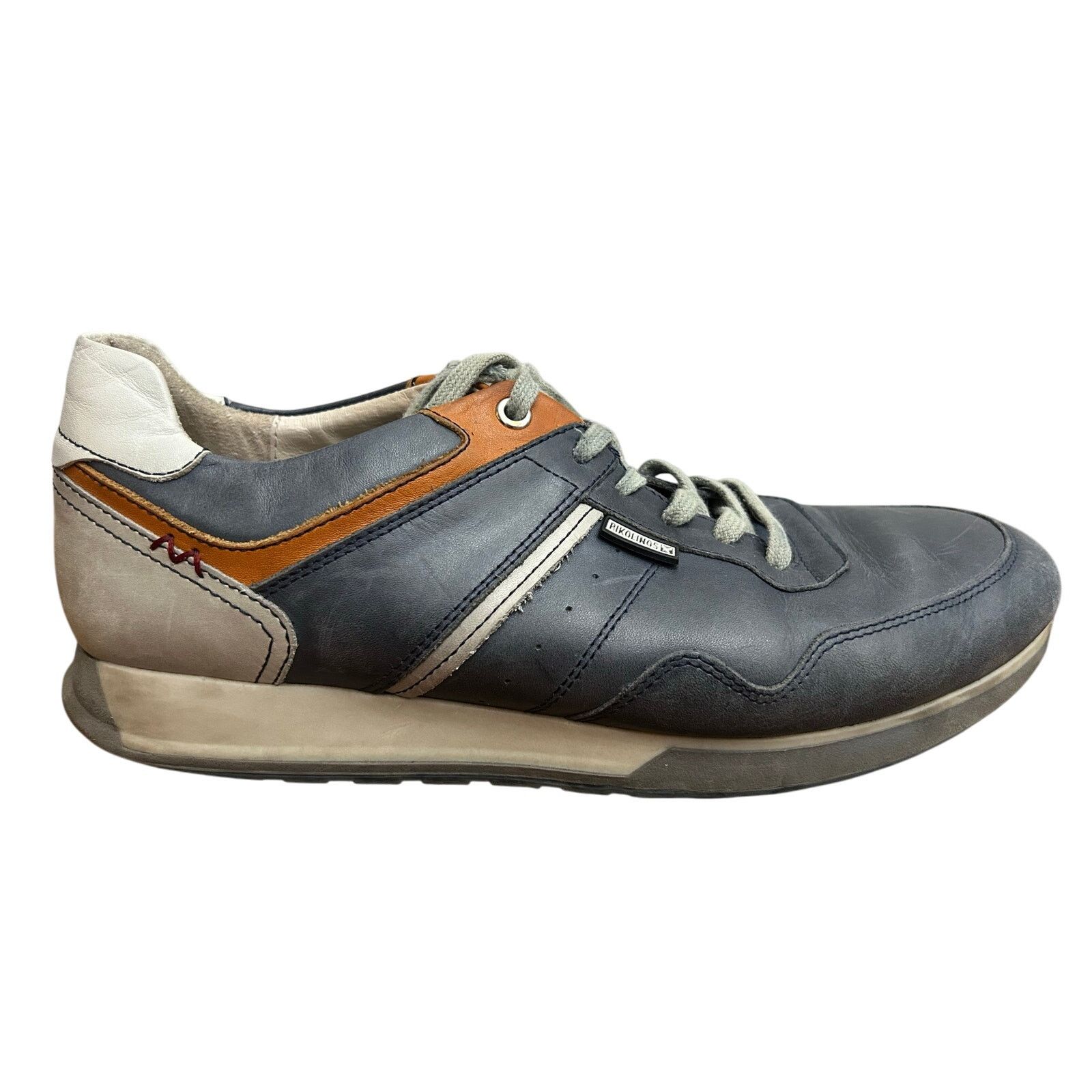 Other Pikolinos Navy Tan Leather Comfort Sneakers Men’s 9 Size US 9 / EU 42 - 1 Thumbnail