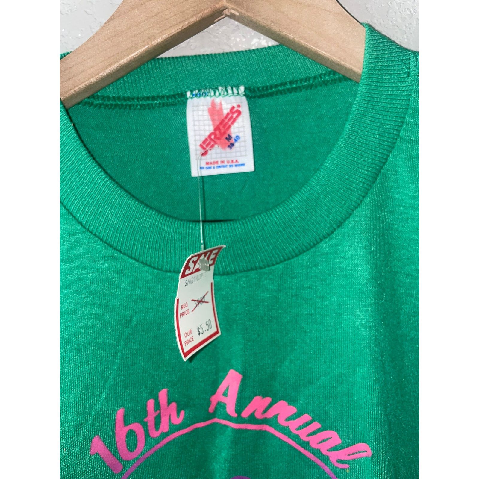 Jerzees Vintage Oglen Street Festival Shirt Rainbow Tee 90s VTG M Size US M / EU 48-50 / 2 - 6 Thumbnail