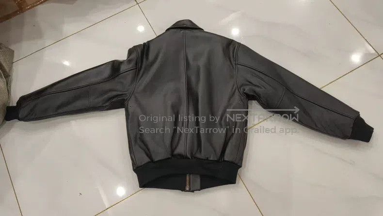 Other Classic American A2 Air Force flight leather jacket Size US M / EU 48-50 / 2 - 3 Thumbnail