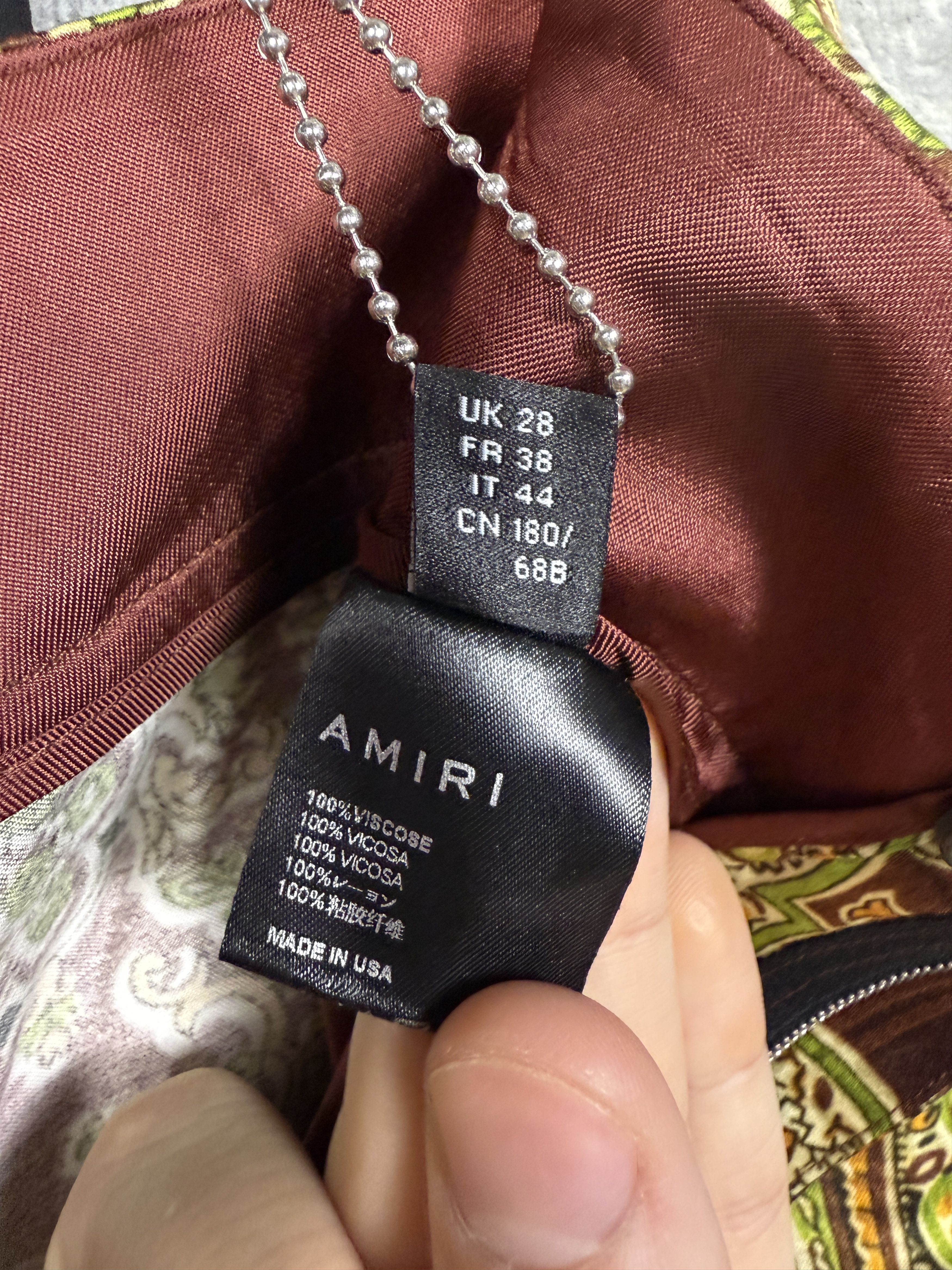 Amiri $1300 Amiri Tapestry Print Flare Pant Size US 30 / EU 46 - 10 Thumbnail