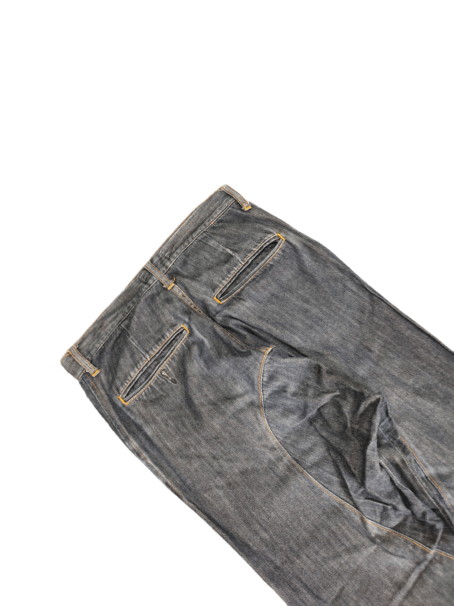 Zucca Zucca Issey Miyake Drop Crotch Comfort Denim Pants Size US 30 / EU 46 - 3 Thumbnail