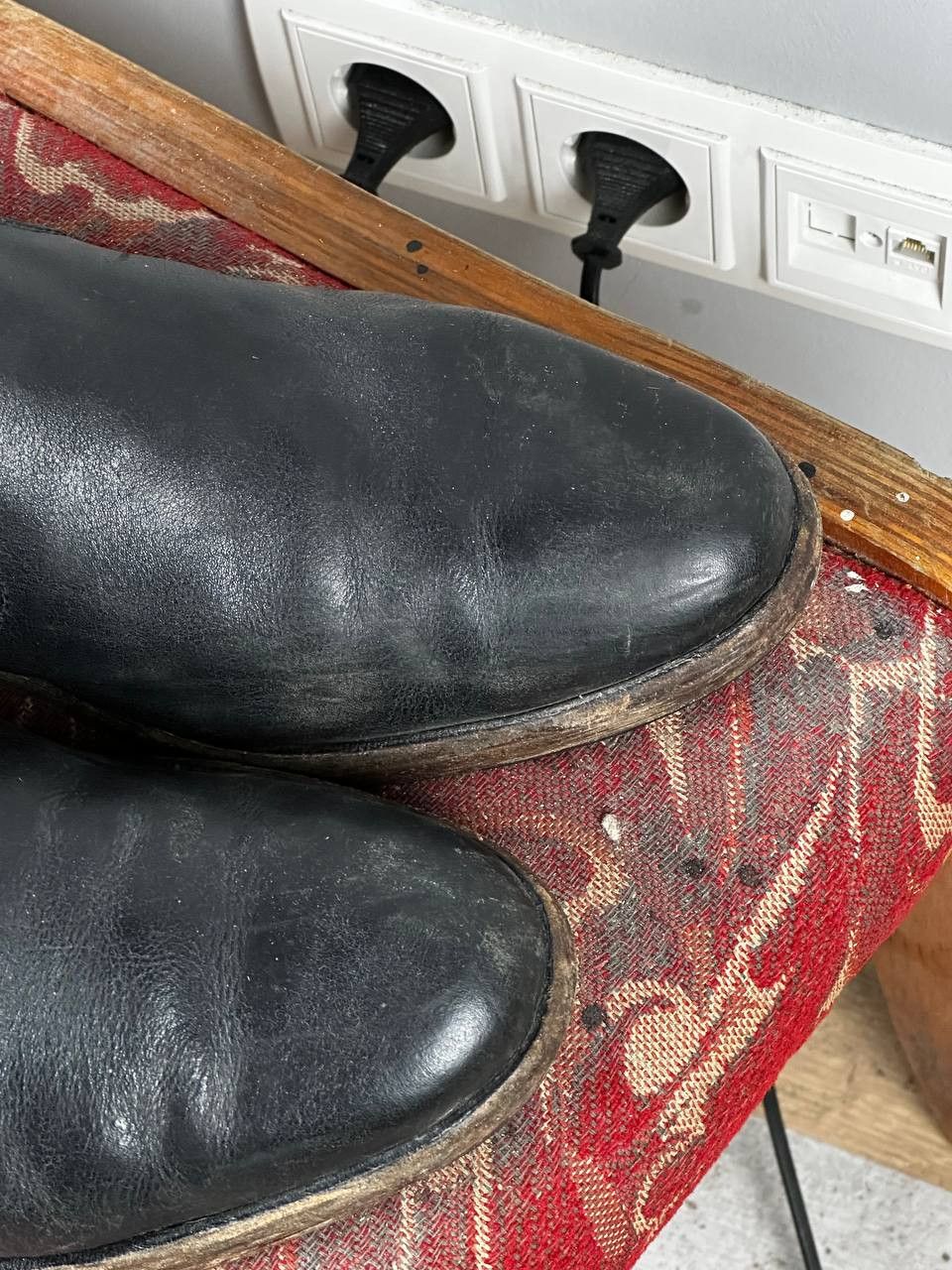 John Varvatos John Varvatos Avant Garde Leather Boots Size US 12 / EU 45 - 7 Thumbnail