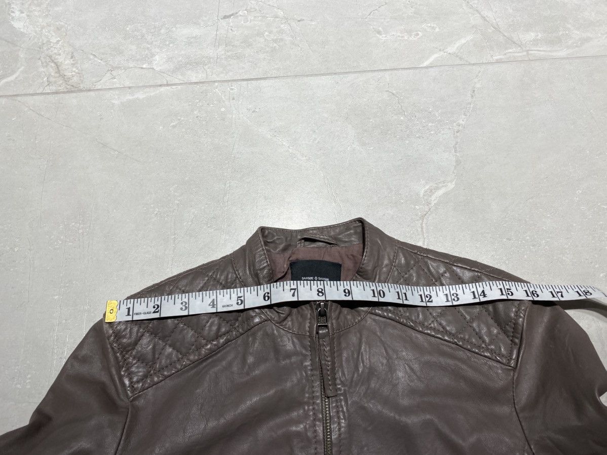 Samsoe Samsoe Samsoe & Samsoe samsøe samsøe washed leather jacket wmns M Size M / US 6-8 / IT 42-44 - 5 Thumbnail