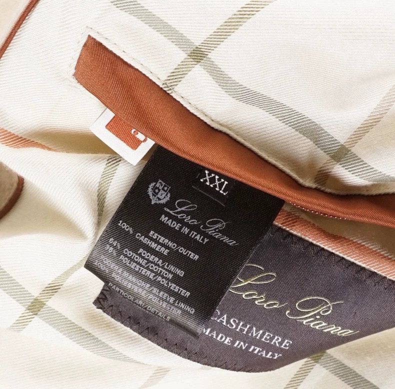 Loro Piana LORO PIANA Cashmere coat Size US XXL / EU 58 / 5 - 5 Thumbnail