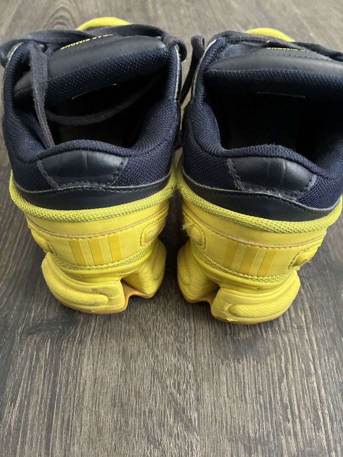 Adidas × Raf Simons Raf Simons x Adidas Ozweego 'Bright Yellow' Size US 7.5 / EU 40-41 - 6 Thumbnail