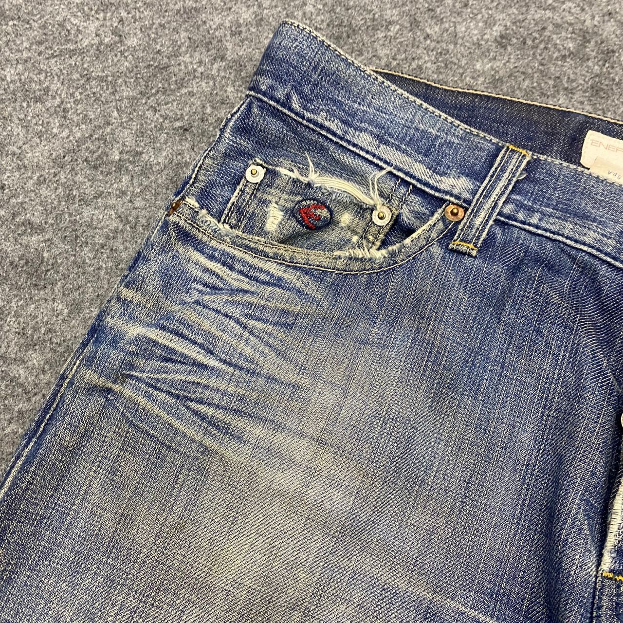 Energie 💥Best Offer💥Vintage Energie Distressed Denim Size US 36 / EU 52 - 16 Thumbnail