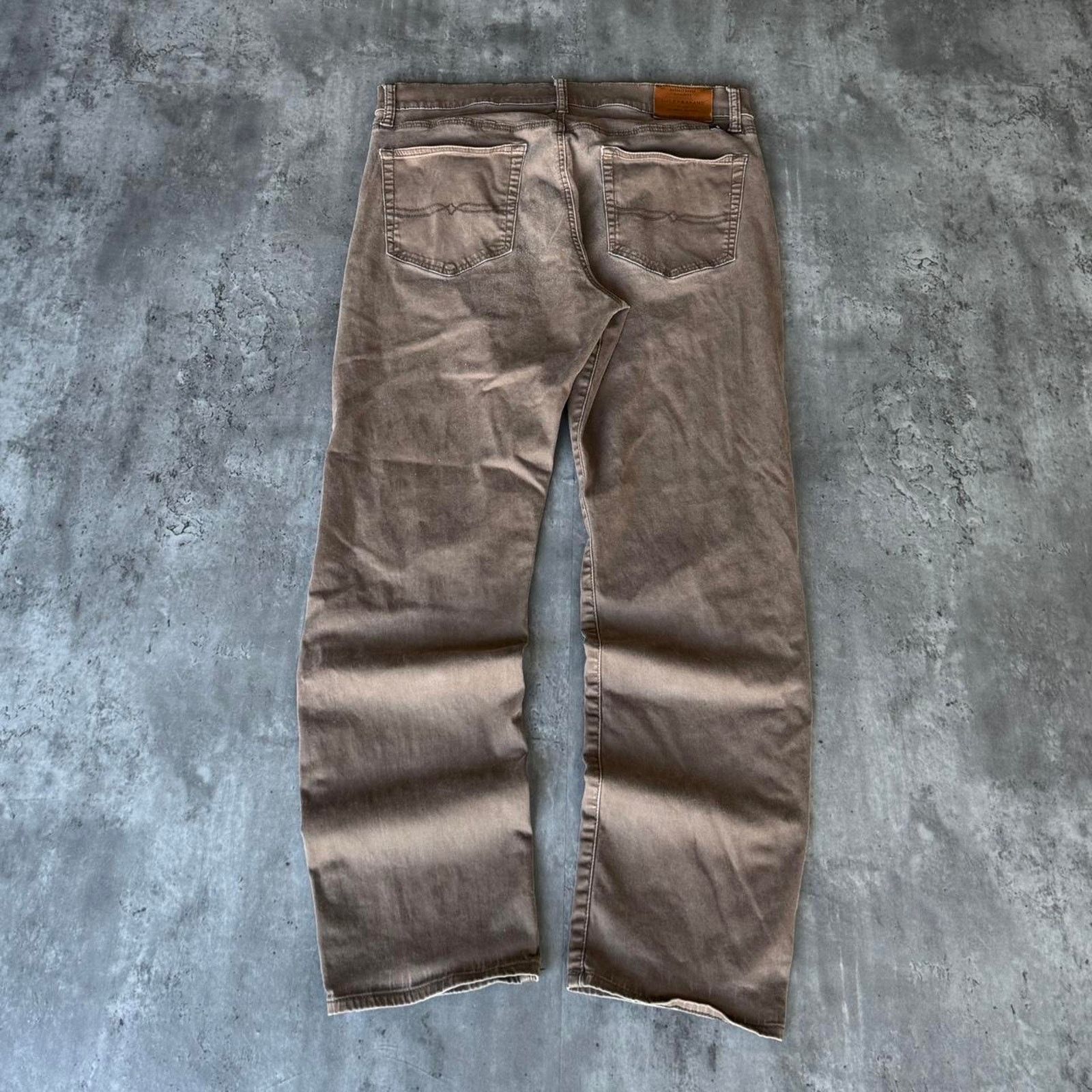Lucky Brand × Vintage Y2K Lucky Brand Faded Brown Skater Grunge Streetwear Pants Size US 36 / EU 52 - 1 Thumbnail