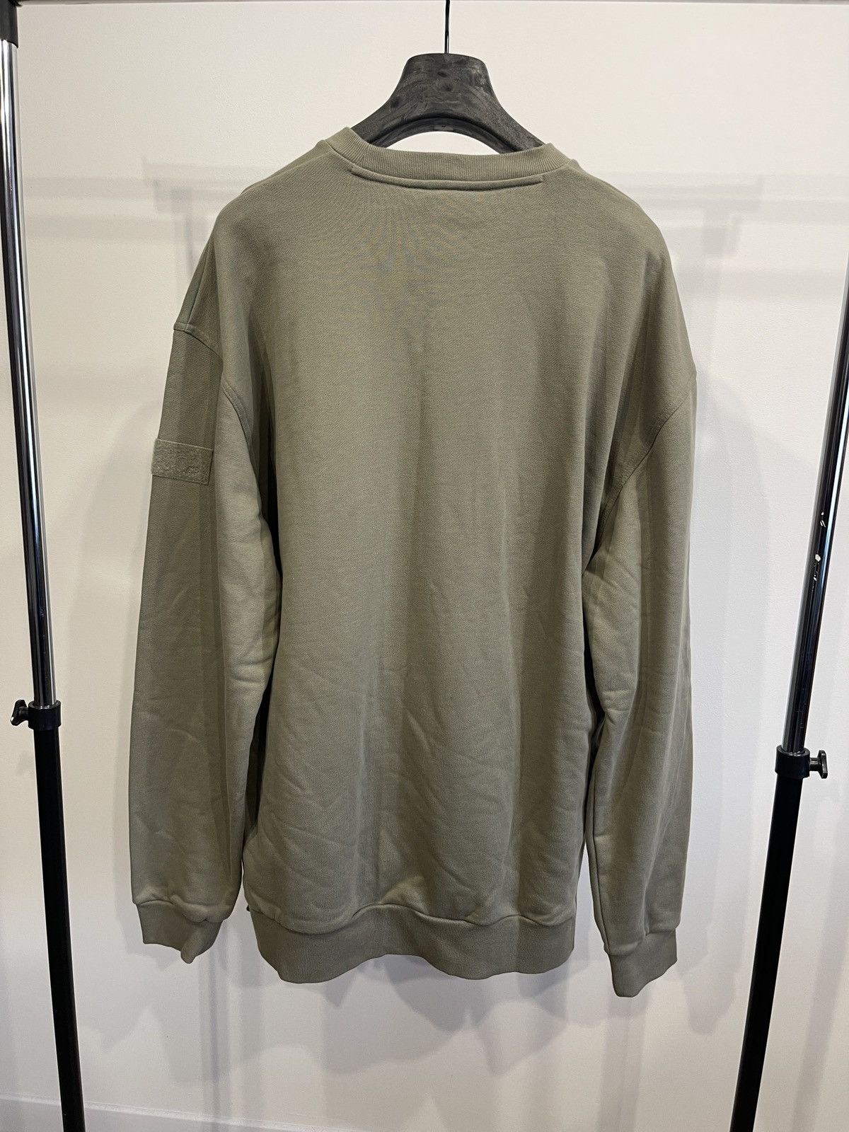 Adidas Men's adidas sweatshirt Loose Pullover Gray Brown oversize Size US L / EU 52-54 / 3 - 7 Thumbnail