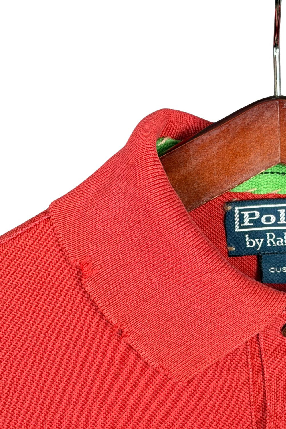 Polo Ralph Lauren Polo RL Japanese Katakana Flag Distressed Polo Shirt Size US S / EU 44-46 / 1 - 6 Thumbnail