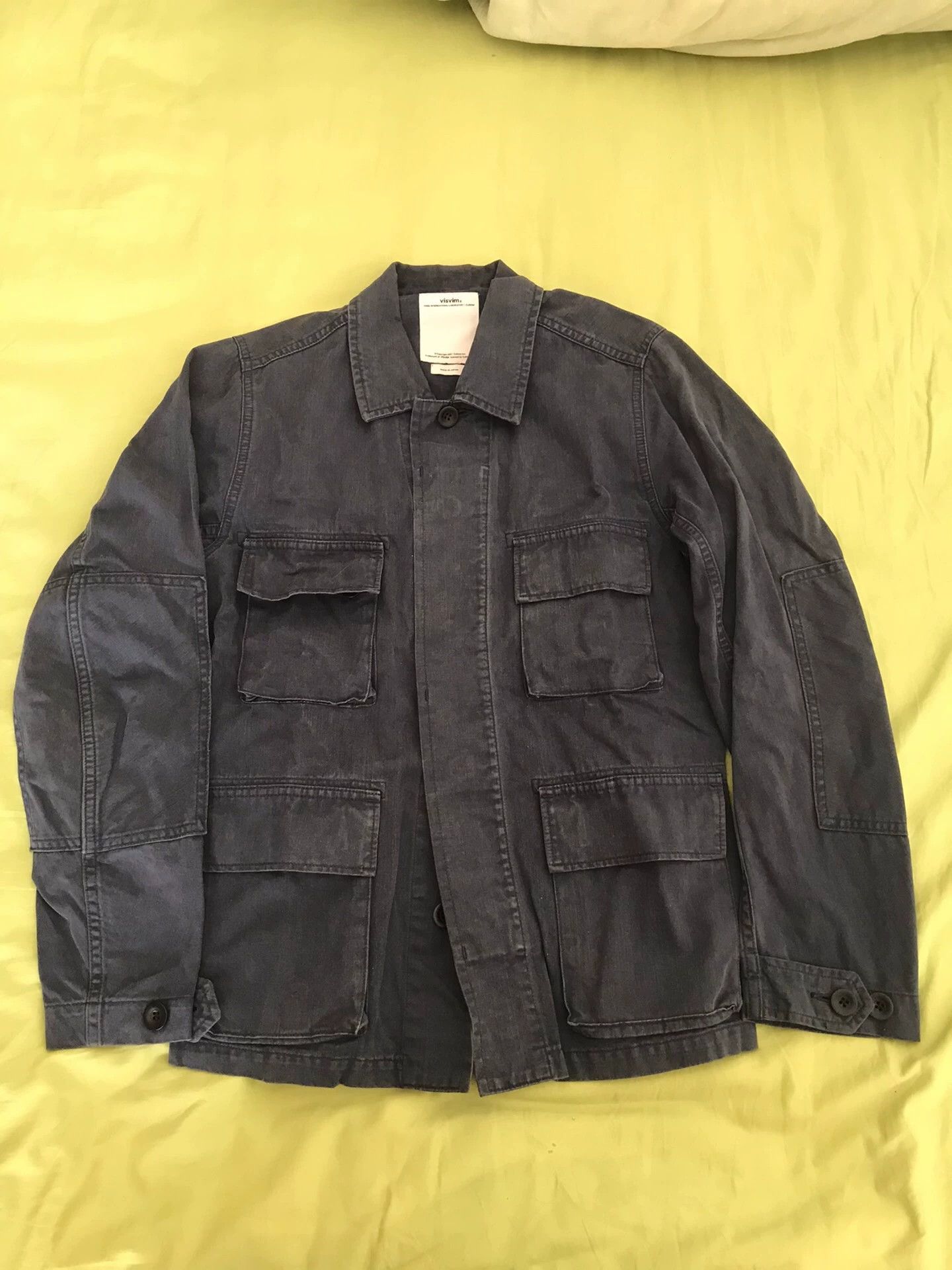 Visvim VISVIM CUNNINGHAM SMOCK（ DAMAGED MOLESKIN ） | Grailed