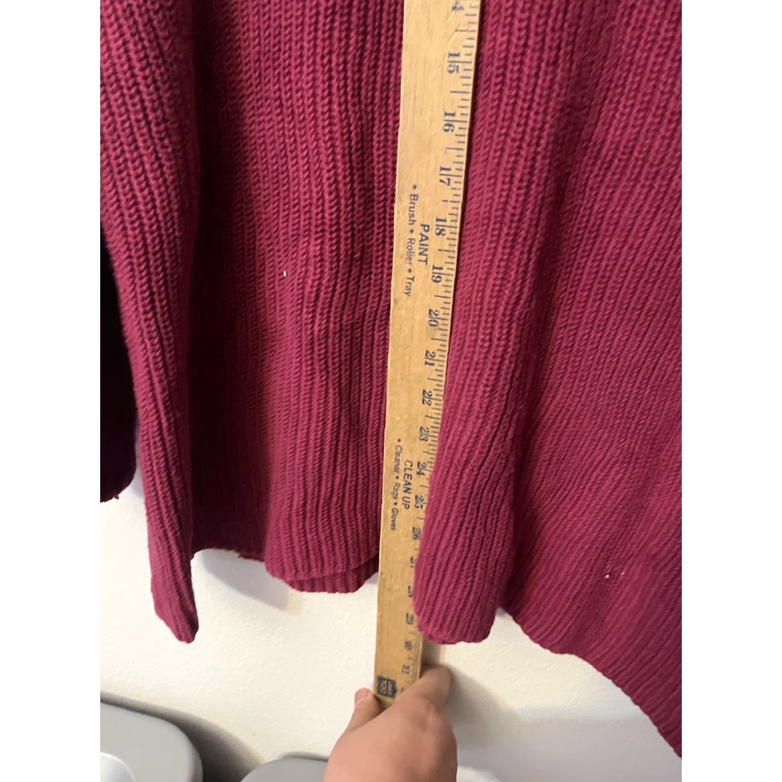 Talbots Talbots Sweater Women 1X Purple Pullover Knit Cotton Blend Casual Womens Size XL / US 12-14 / IT 48-50 - 4 Thumbnail
