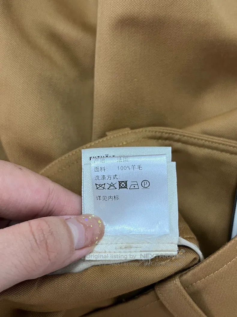 Hermes Hermes Brown side button design short shorts Size 42" / US 20 - 8 Thumbnail