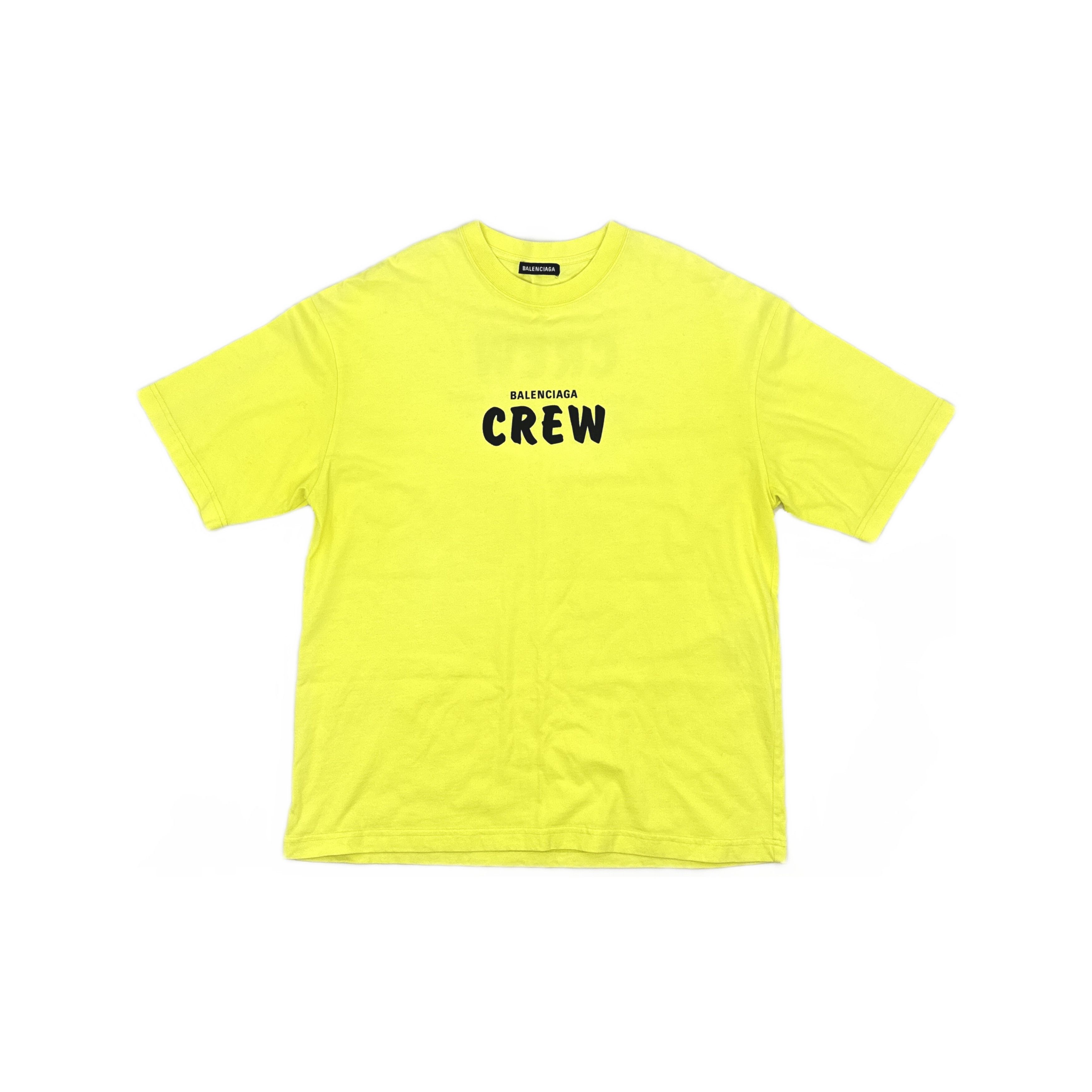 Balenciaga Balenciaga Crew Logo T-Shirt Size M Size US M / EU 48-50 / 2 - 1 Thumbnail