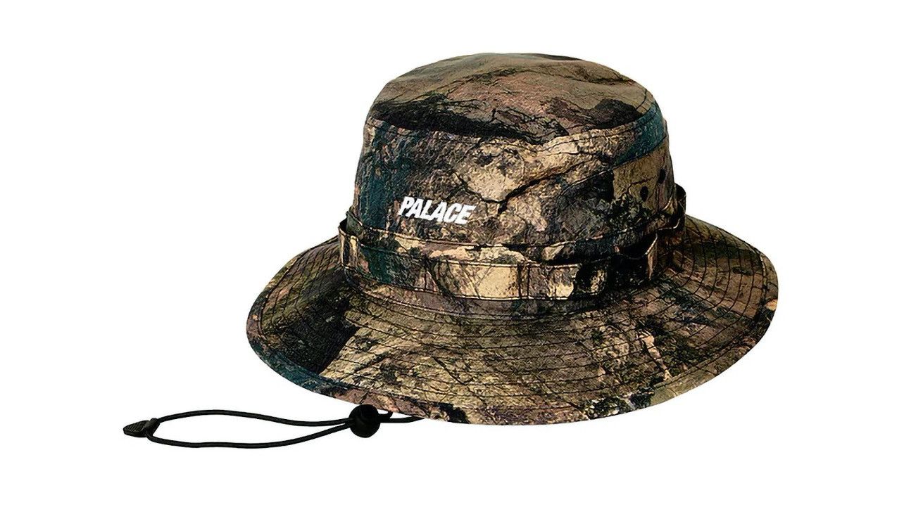 image of Palace Goretex Cotton Rs Boonie Hat in Camo, Men's