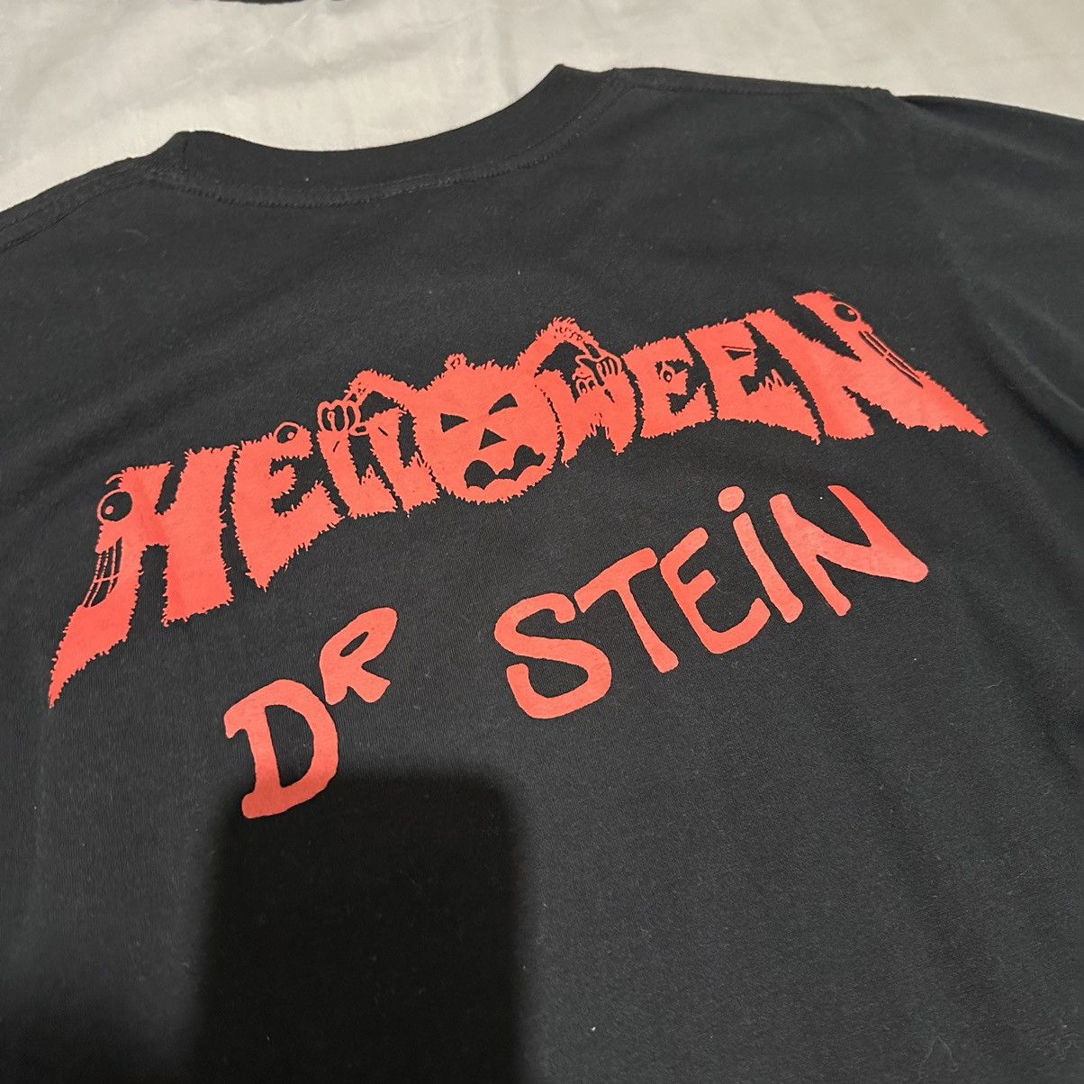 Giant Dr Stein Helloween vintage graphic band tee Size US L / EU 52-54 / 3 - 3 Thumbnail
