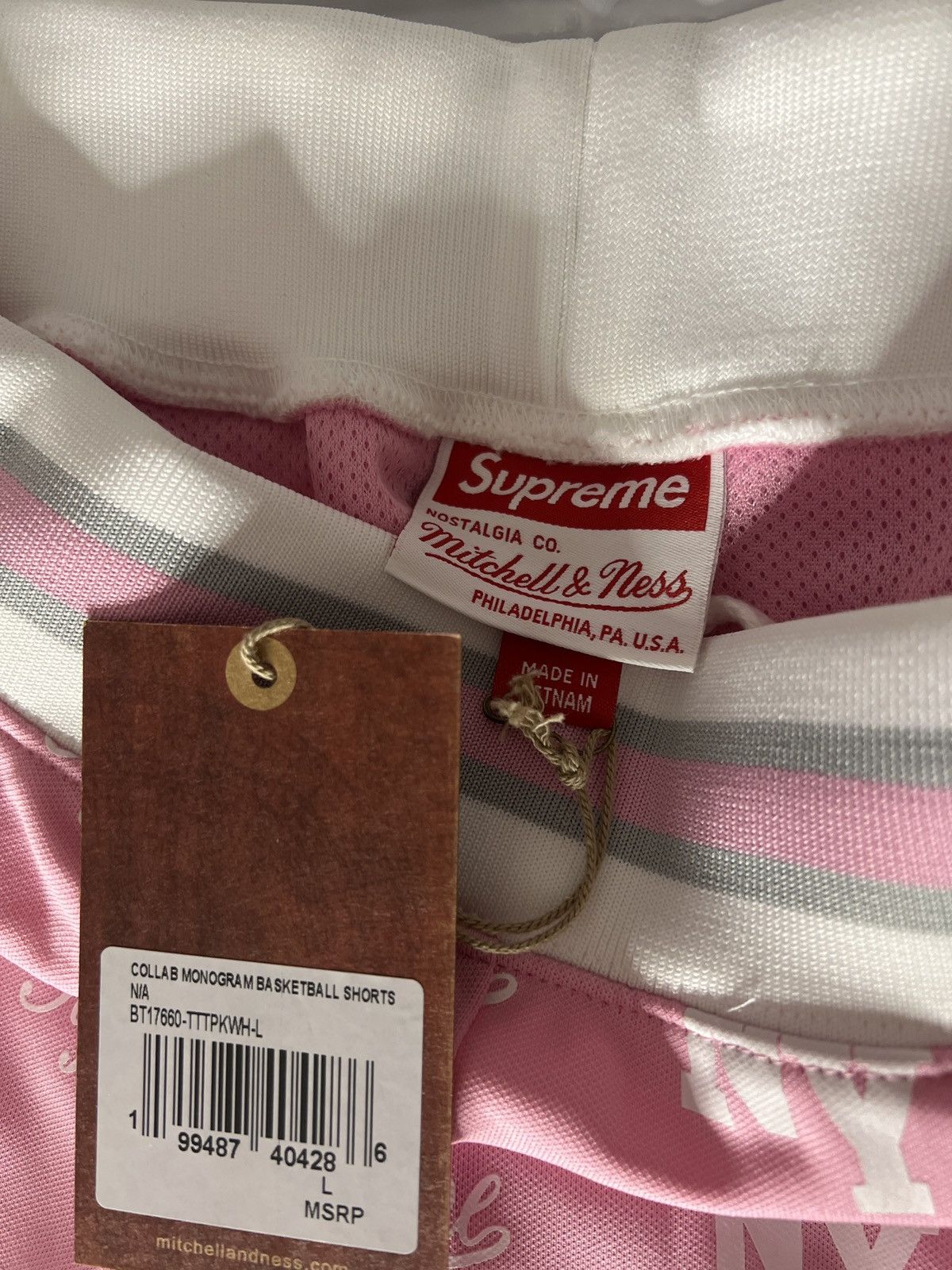 Mitchell & Ness × Supreme Supreme Basketball Jersey & Shorts Mitchell & Ness Size US L / EU 52-54 / 3 - 15 Thumbnail