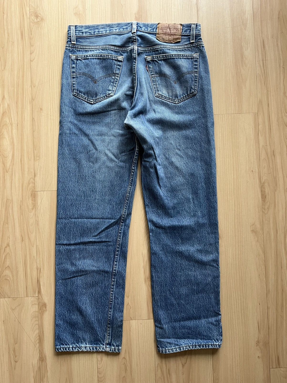 Levi's × Vintage vintage 90s levi’s 501 denim jeans Size US 32 / EU 48 - 4 Thumbnail