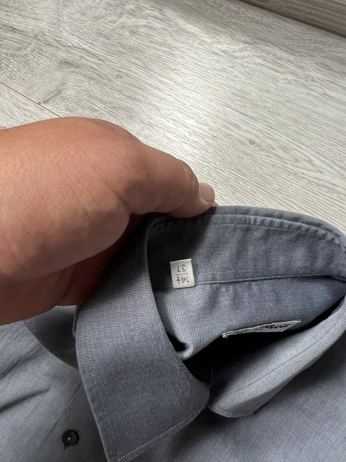 Dolce & Gabbana Dolce & Gabbana Button Up Long Sleeve Shirt (Cufflinks) Size US M / EU 48-50 / 2 - 13 Thumbnail