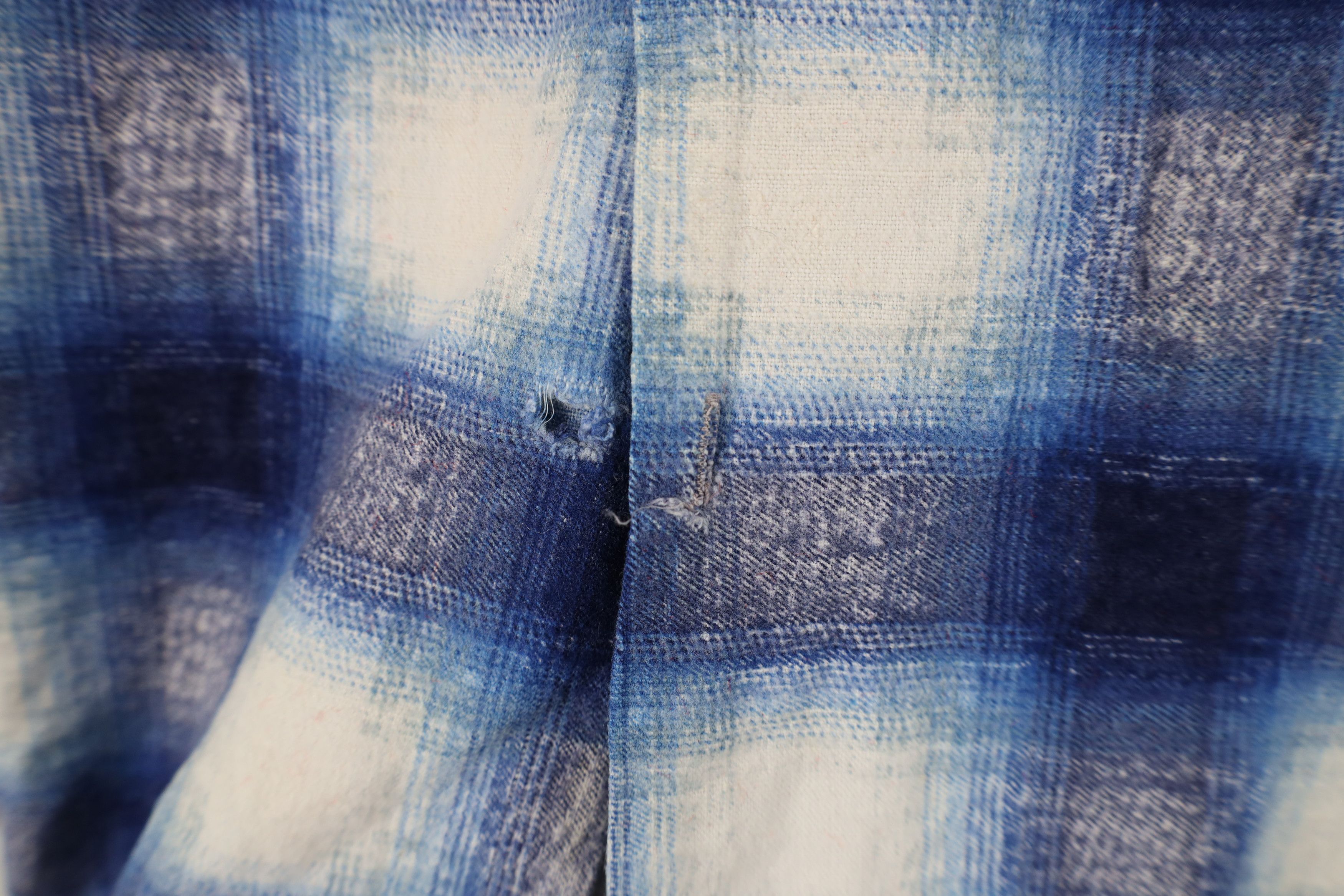 Vintage Vintage 70s Streetwear Flannel Camp Collar Button Shirt Size US S / EU 44-46 / 1 - 4 Thumbnail