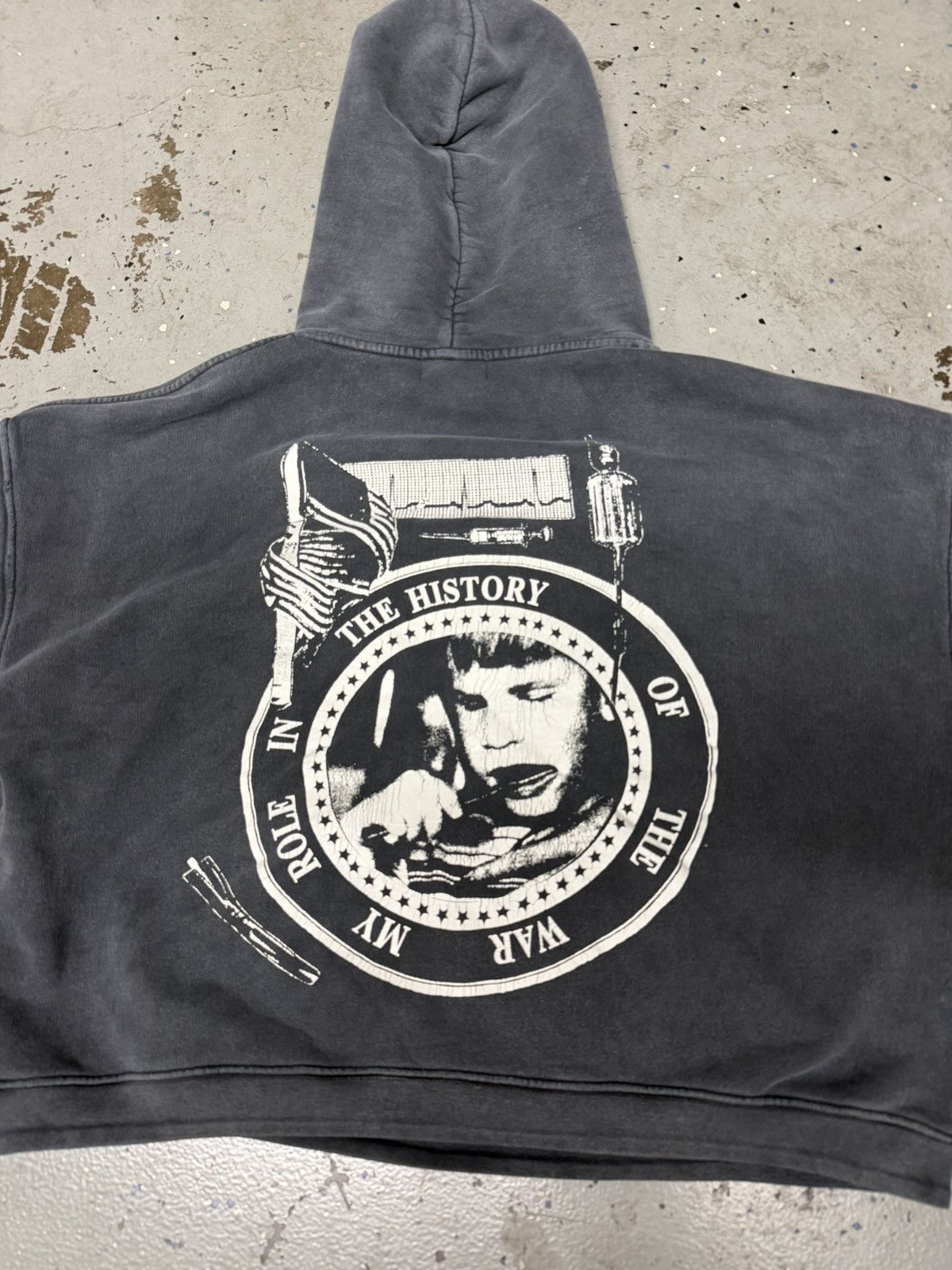 Enfants Riches Deprimes Enfants Riches Déprimés 'My Role In The War' Hoodie Size US M / EU 48-50 / 2 - 4 Thumbnail