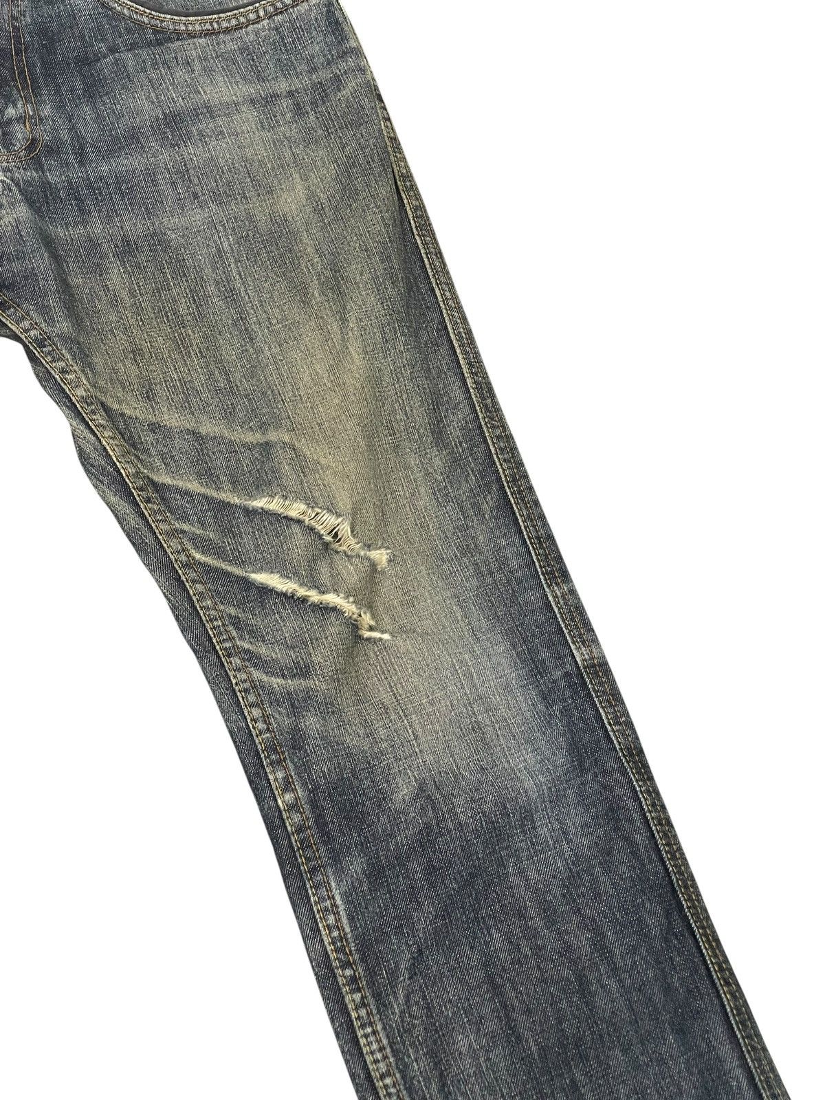 14th Addiction Distress Jeans Avail Avantgarde Embroydery Regular ERD 2🟦6 Size US 32 / EU 48 - 5 Thumbnail