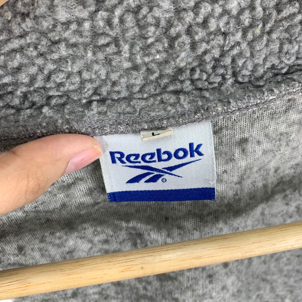 Reebok REEBOK SPORTSWEAR Deep Pile Sherpa Fleece Jacket Bomber Size US L / EU 52-54 / 3 - 9 Thumbnail