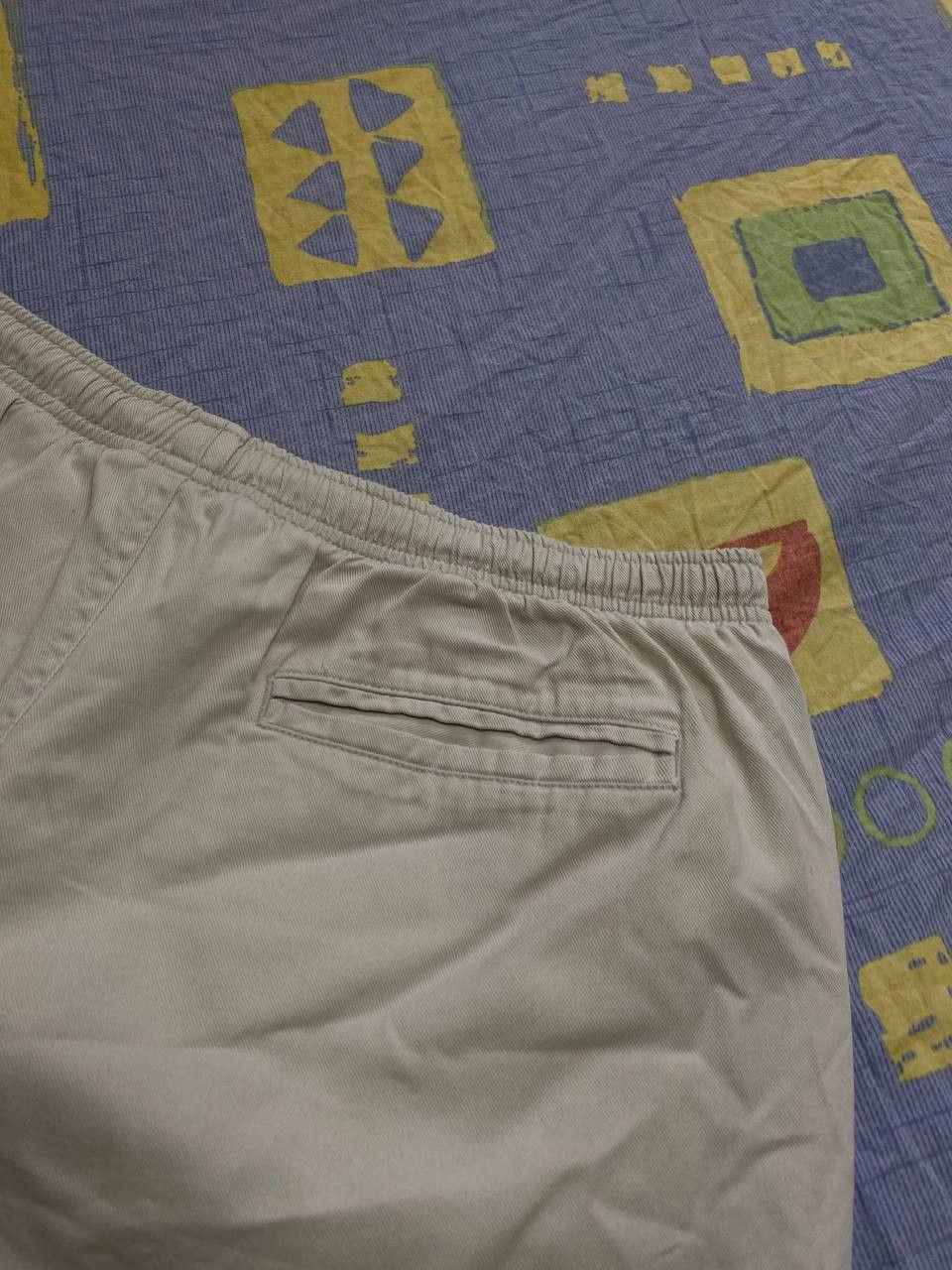 Nike × Vintage Vintage Nike Shorts Swoosh Logo Y2K Drill 90s Size US 34 / EU 50 - 10 Thumbnail