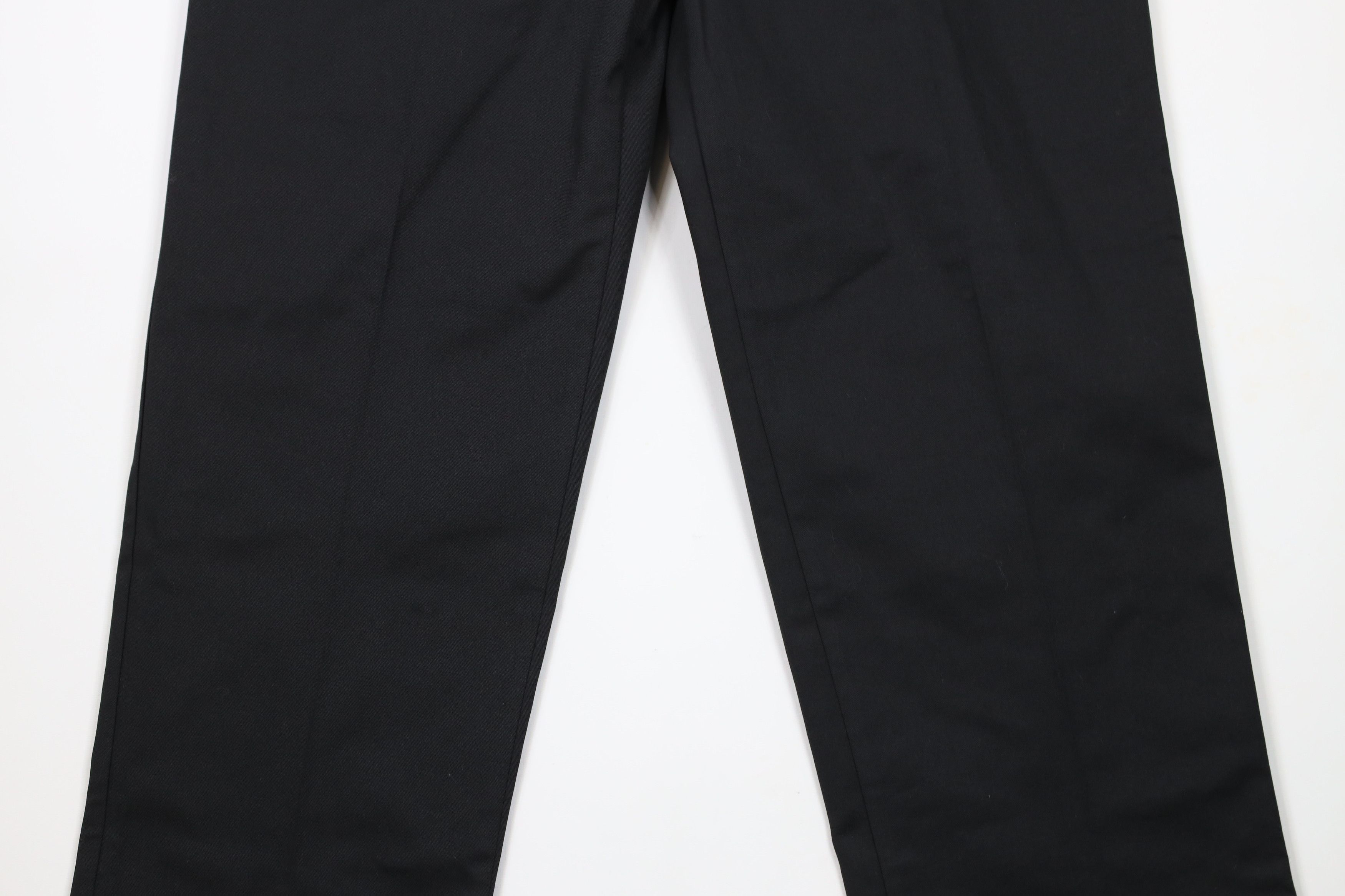 Vintage Vintage 90s Streetwear Wide Leg Chino Pants Trousers Black Size US 38 / EU 54 - 3 Thumbnail