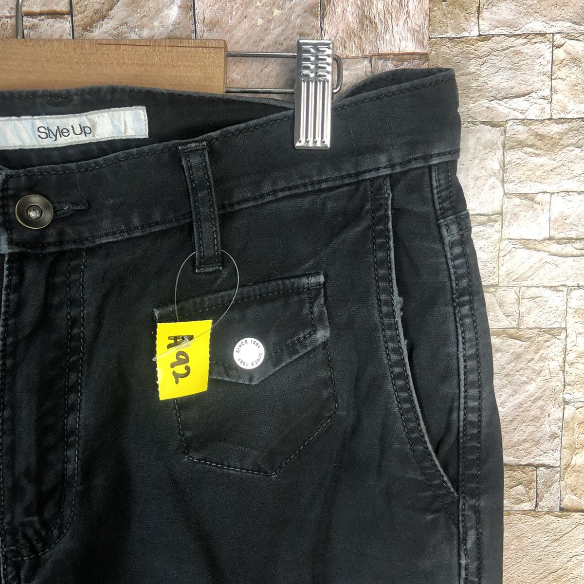 Japanese Brand Style Up japan utility Black Cargo Multipocket Pants #A92 Size US 30 / EU 46 - 9 Thumbnail