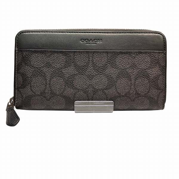 Coach Coach Coach Signature PVC Long Wallet Plastic / Synthetic Long Wallet F58112 DUTY FREE for USA Size ONE SIZE - 1 Thumbnail