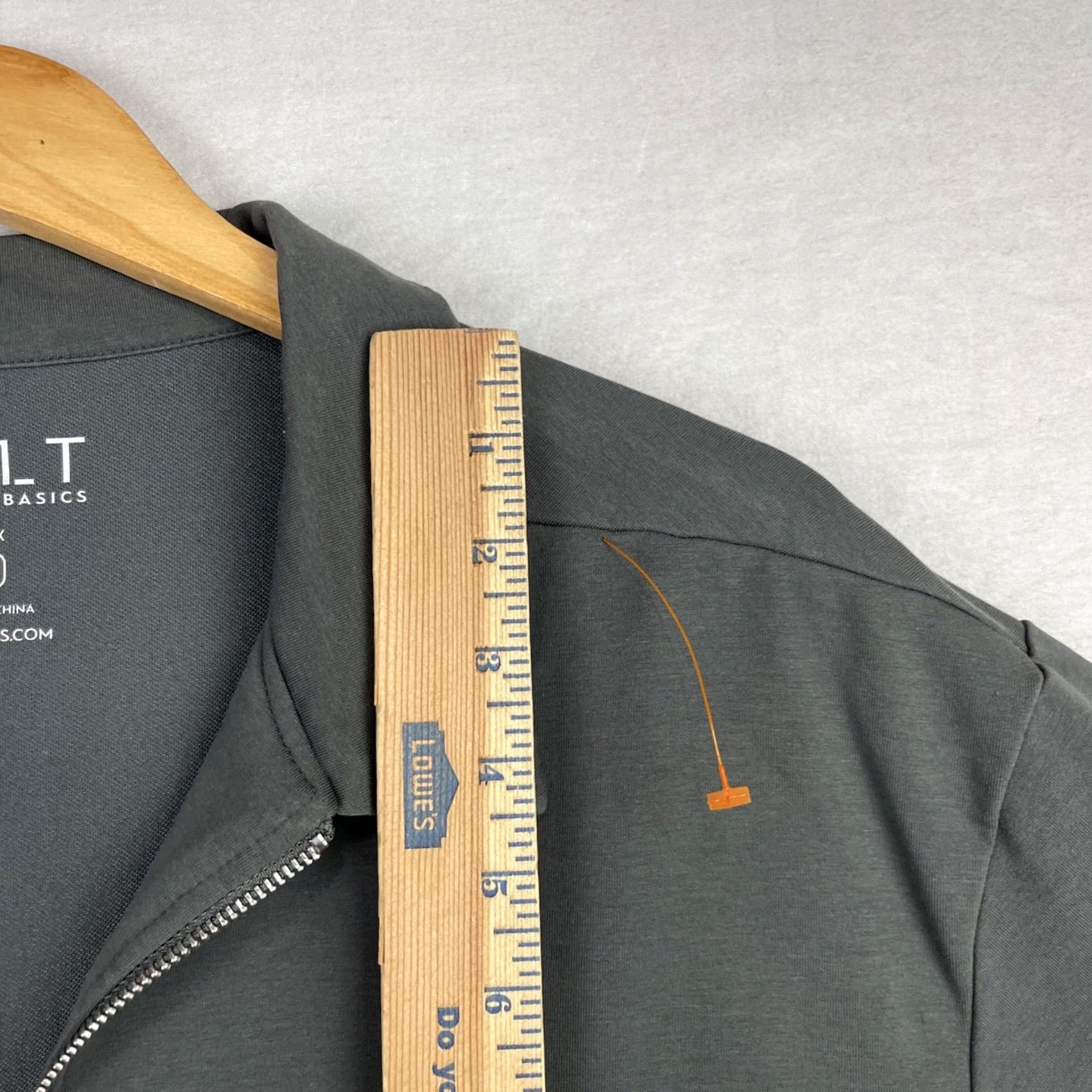 Vintage BYLT Polo Shirt Mens XL Gray 1/4 Zip Short Sleeve Sports Classic Logo Modern Outdoor Preppy Size US XL / EU 56 / 4 - 6 Thumbnail